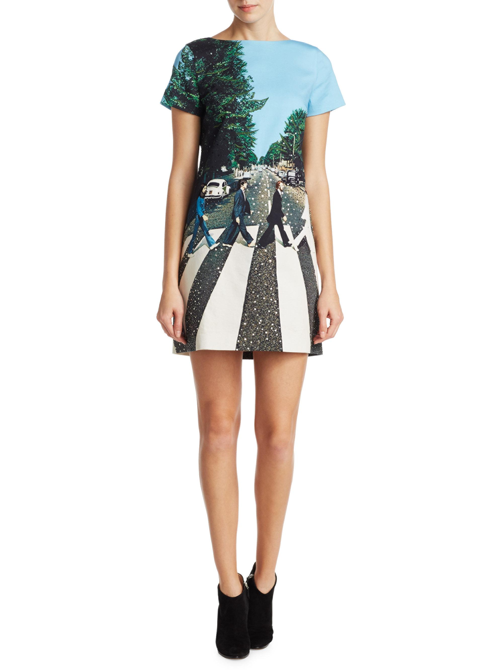 Alice + Olivia X Beatles Mani Dress | Lyst