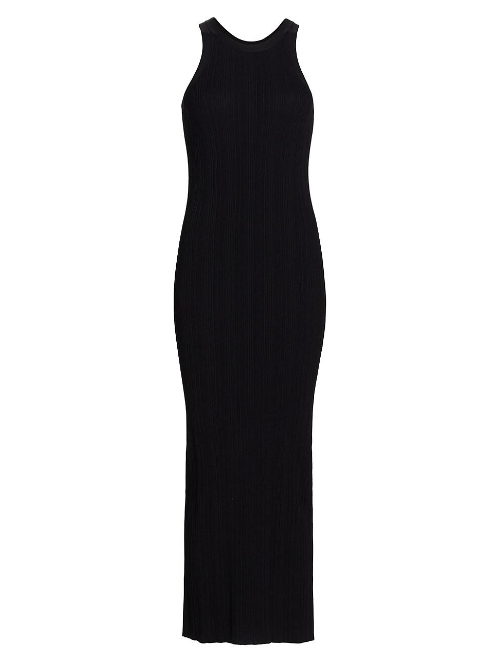 Totême Seamless Ribknit Tank Dress in Black Lyst