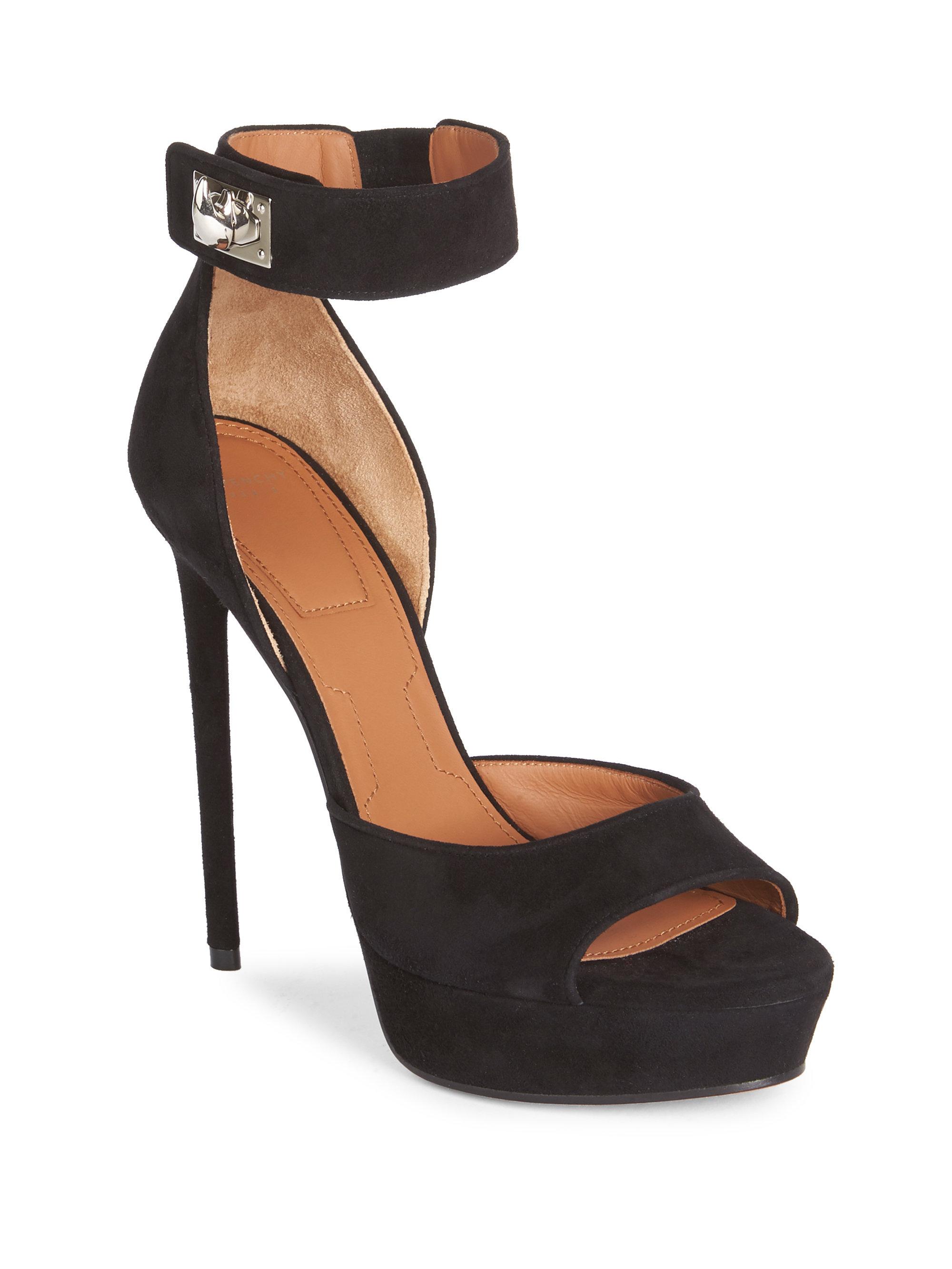 givenchy shark lock sandals