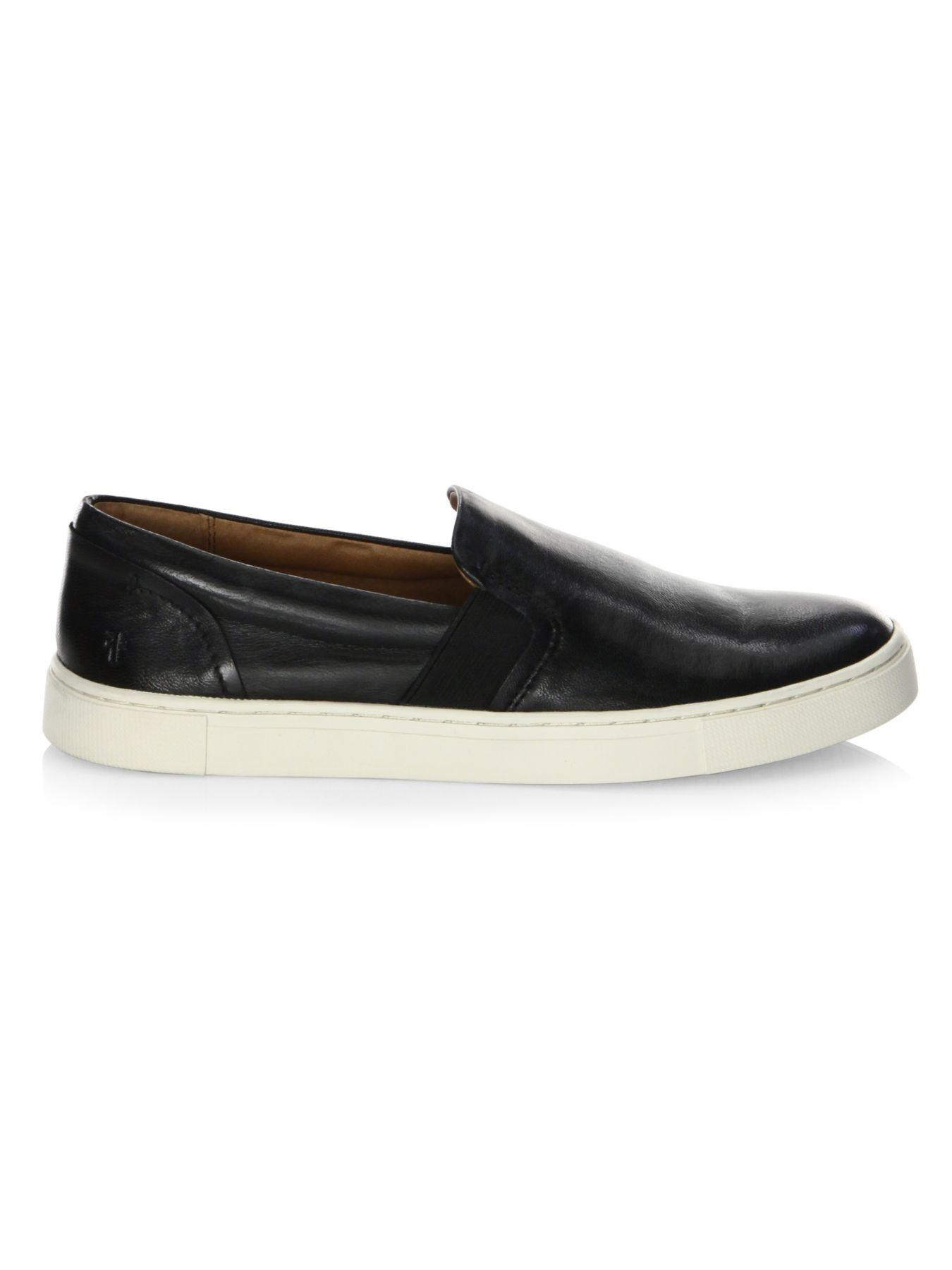 frye slip on sneakers womens