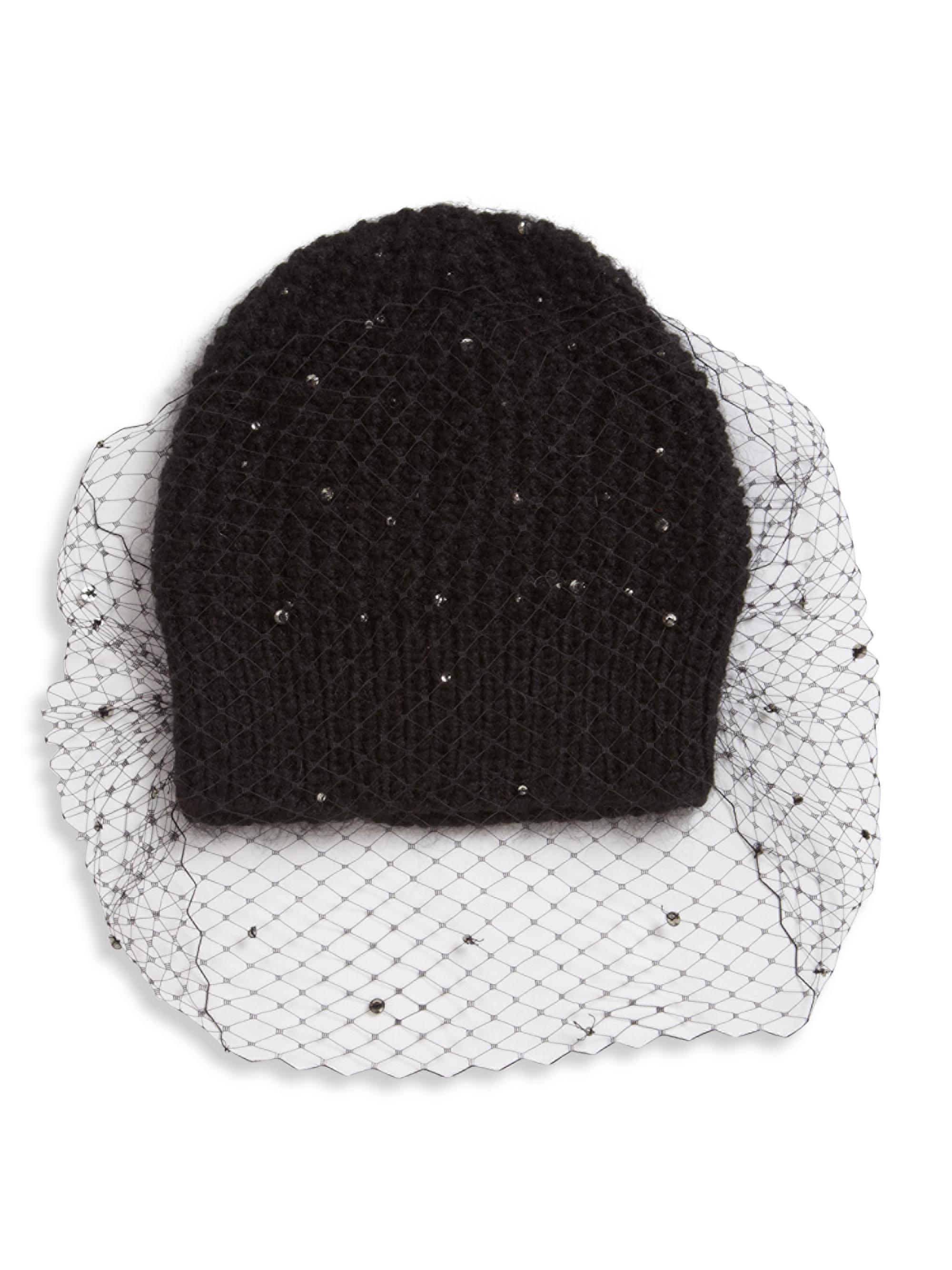 beanie hat with swarovski crystals
