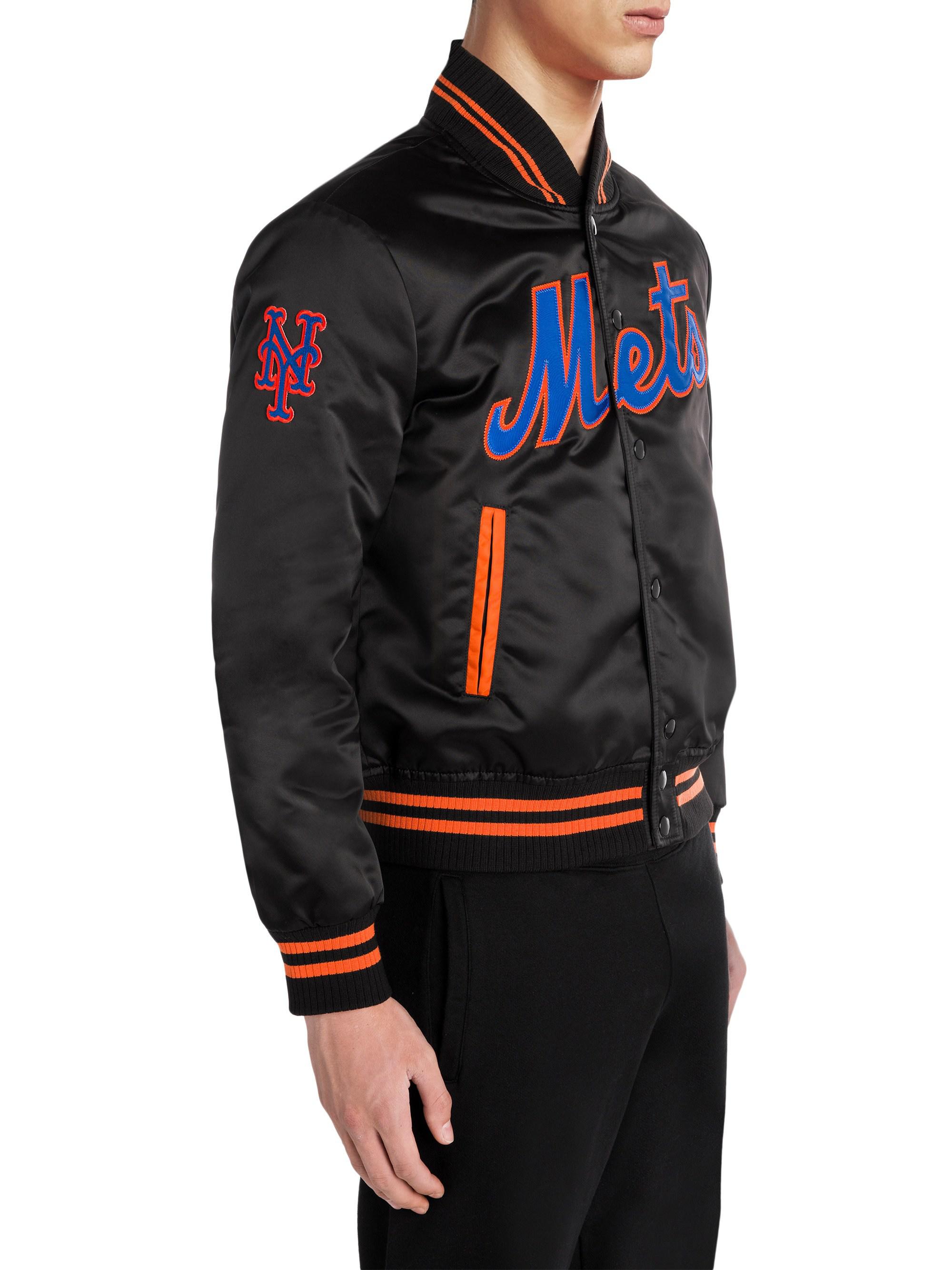 mets satin jacket
