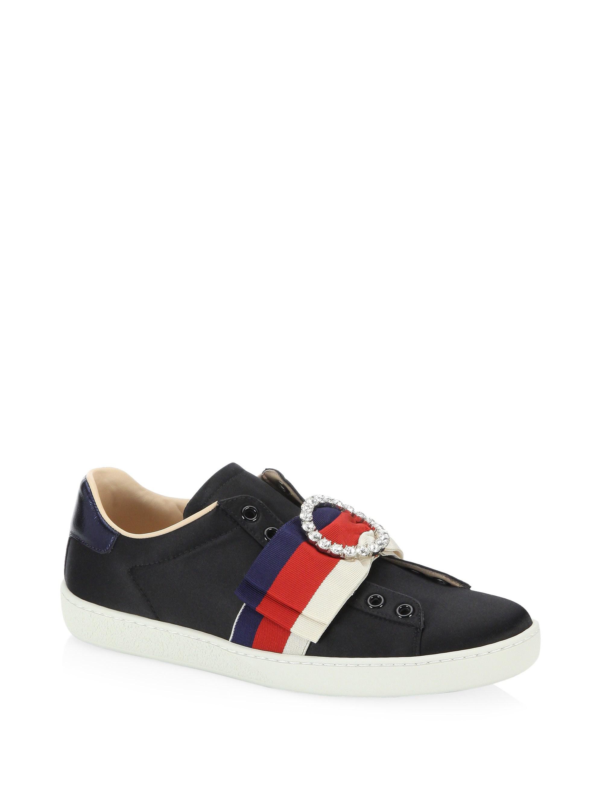 gucci laceless sneaker
