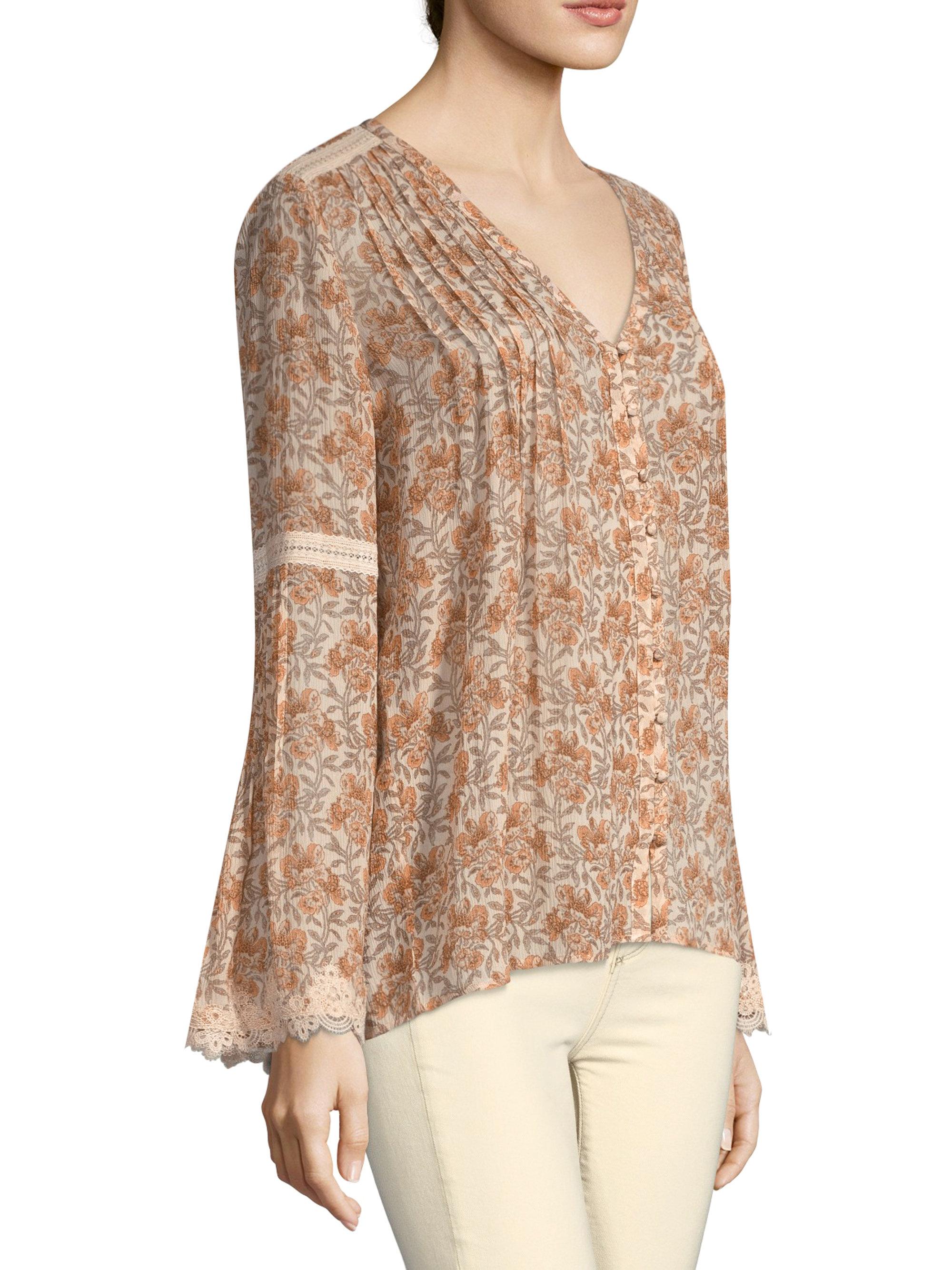 PAIGE Womens Clio Blouse