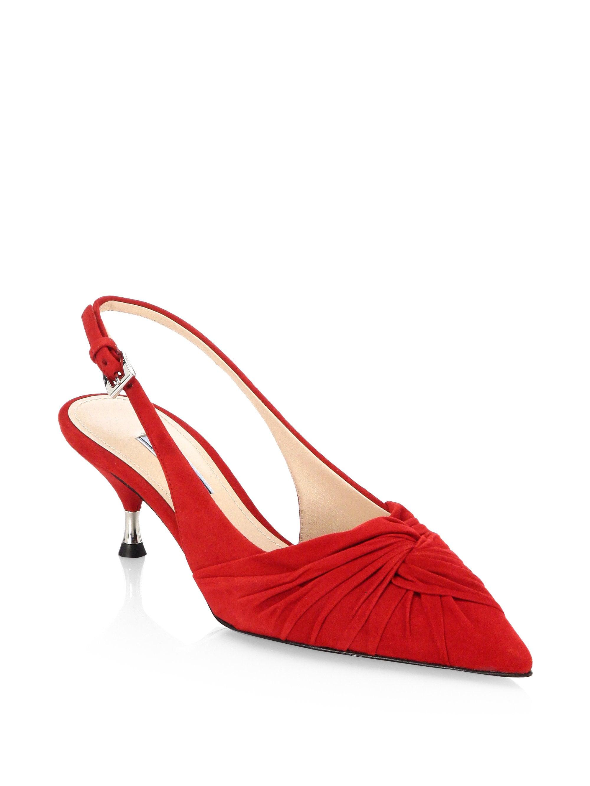 prada kitten heels