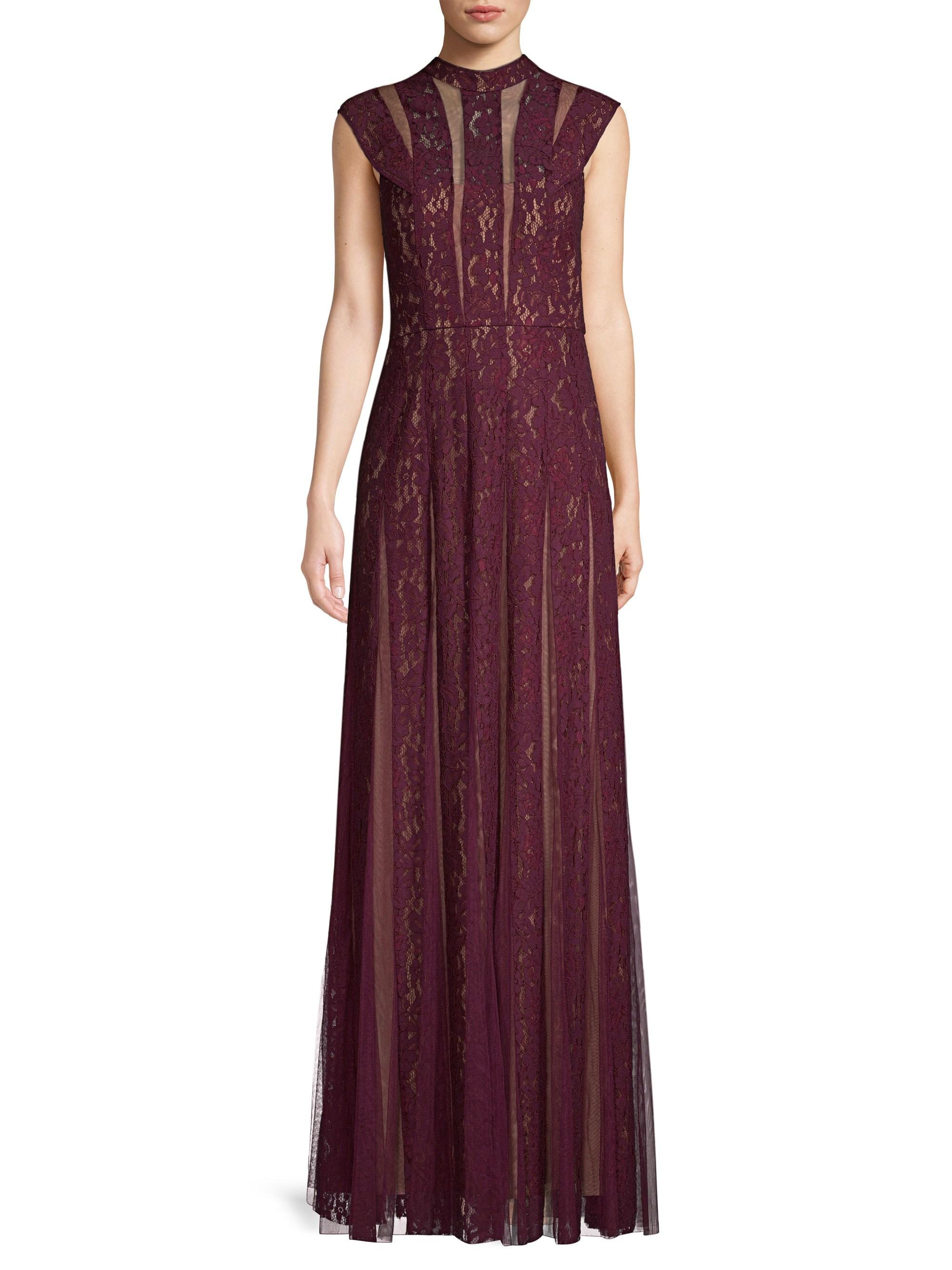 bcbgmaxazria purple dress