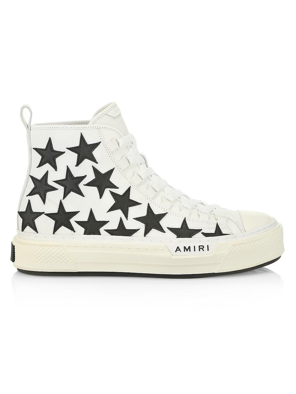 Amiri Stars Court High-top Sneakers in White for Men | Lyst