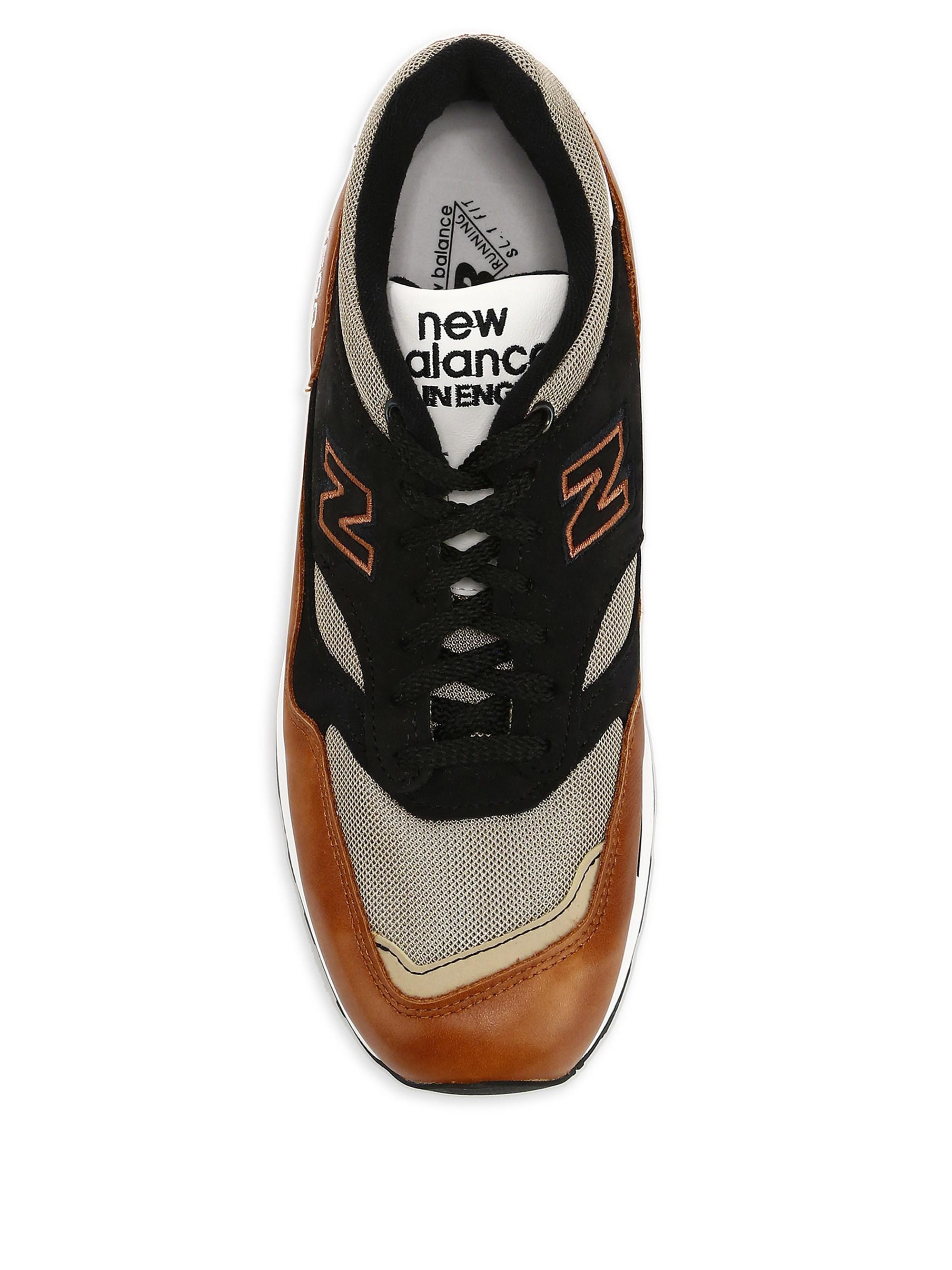 New Balance 1500 Made In Uk Leather Sneakers in Brown for Men | Lyst