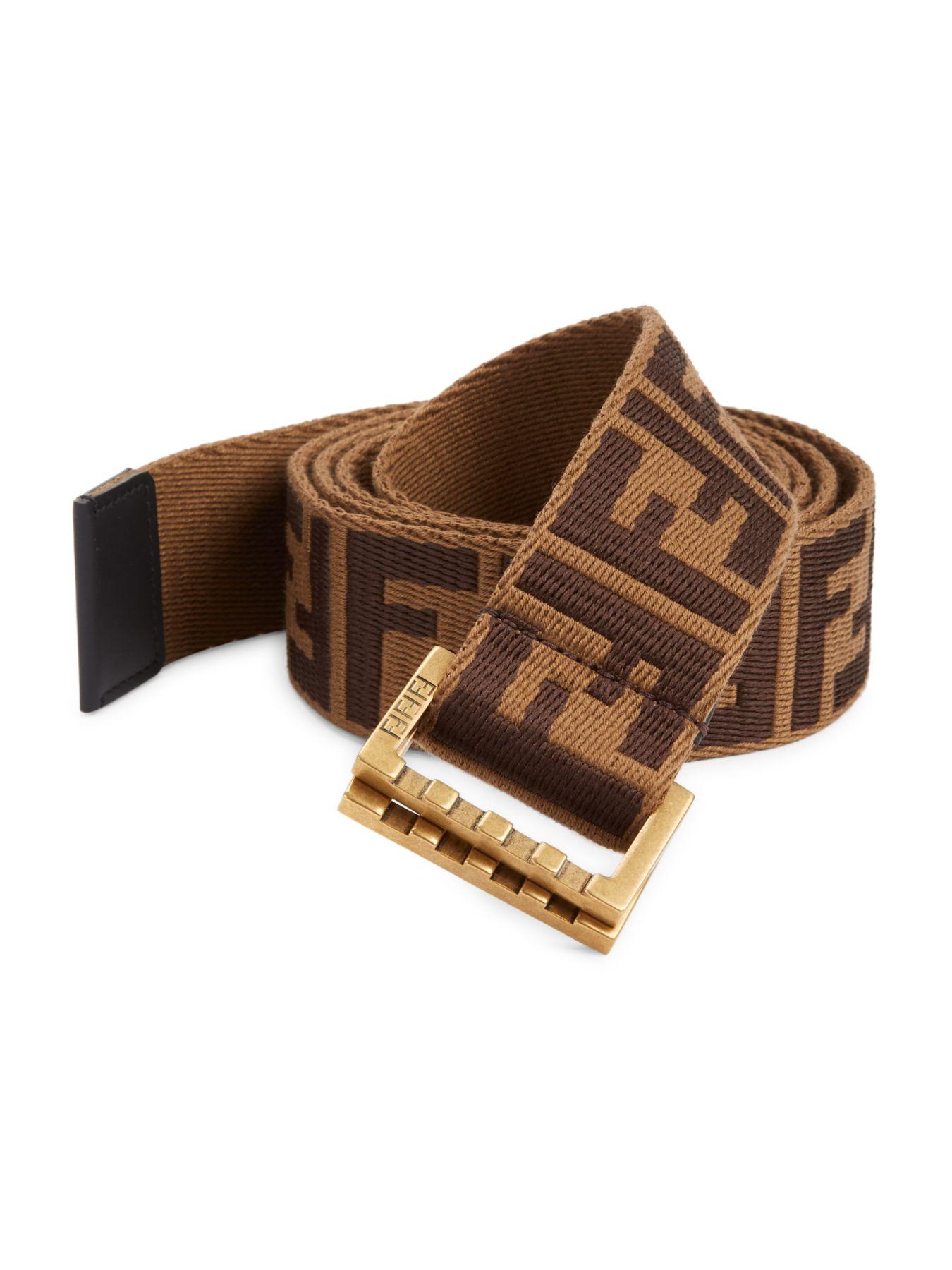 fendi cloth belt