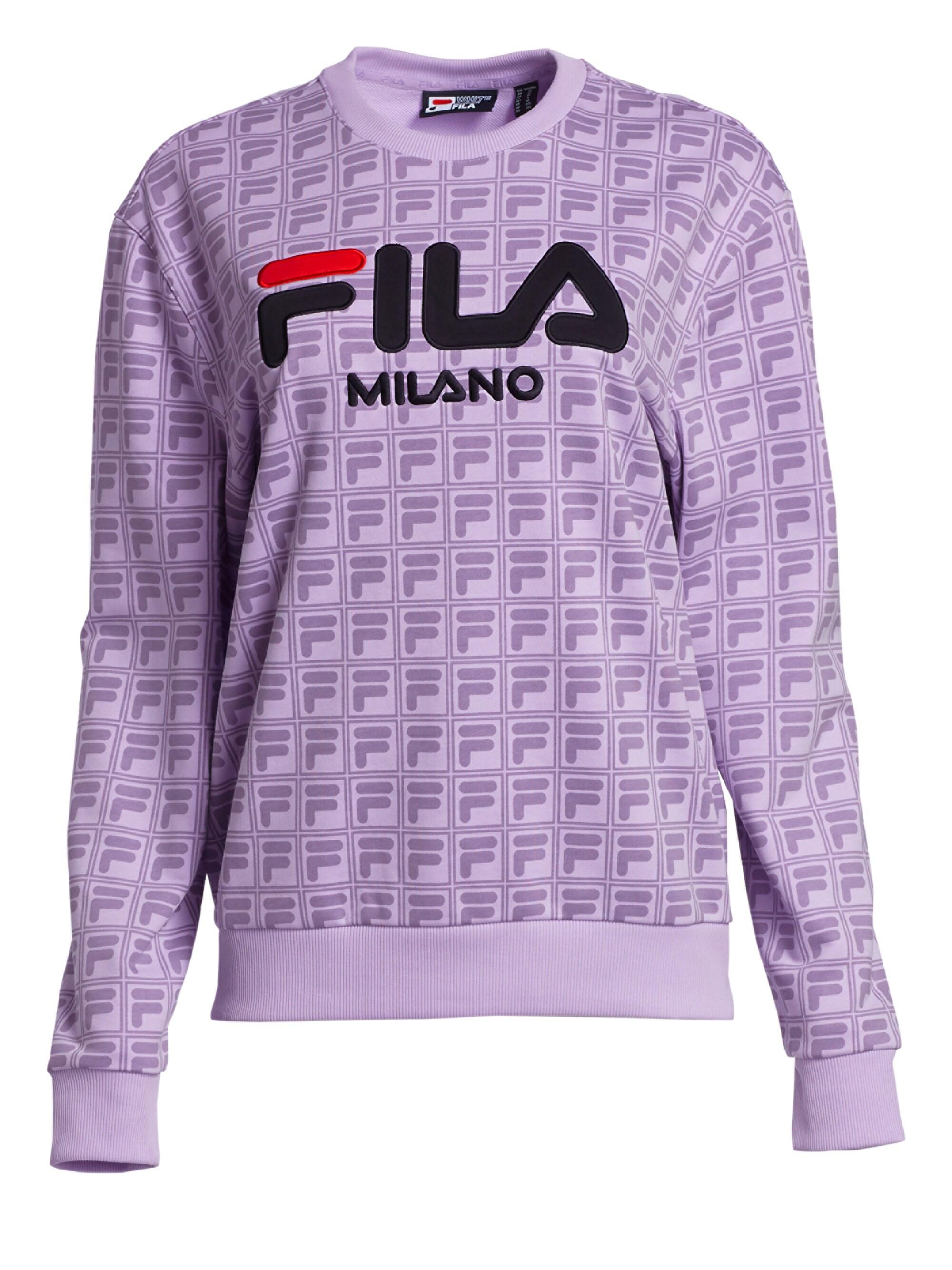 fila purple sweatshirt