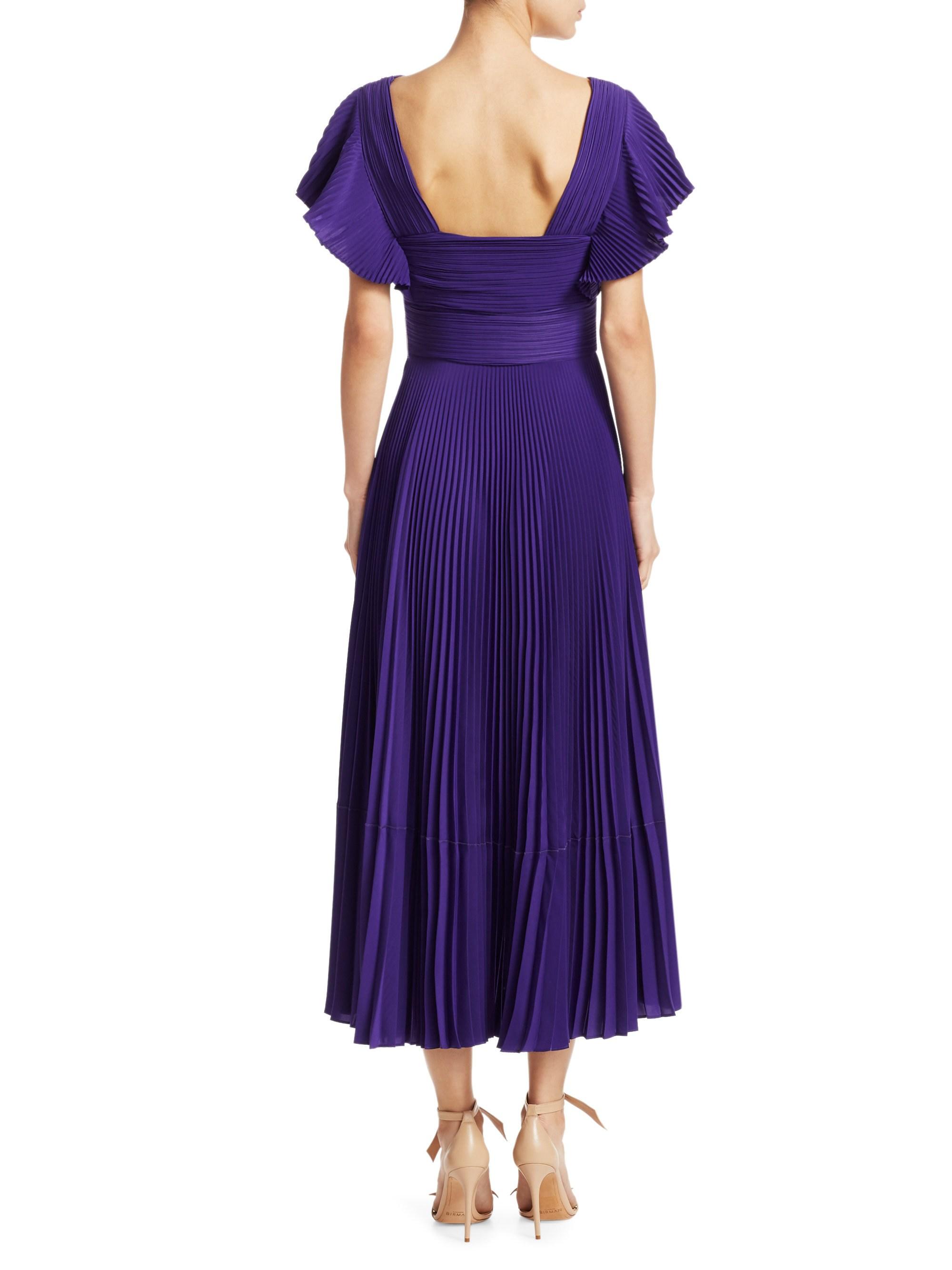 alice and olivia lavender dress