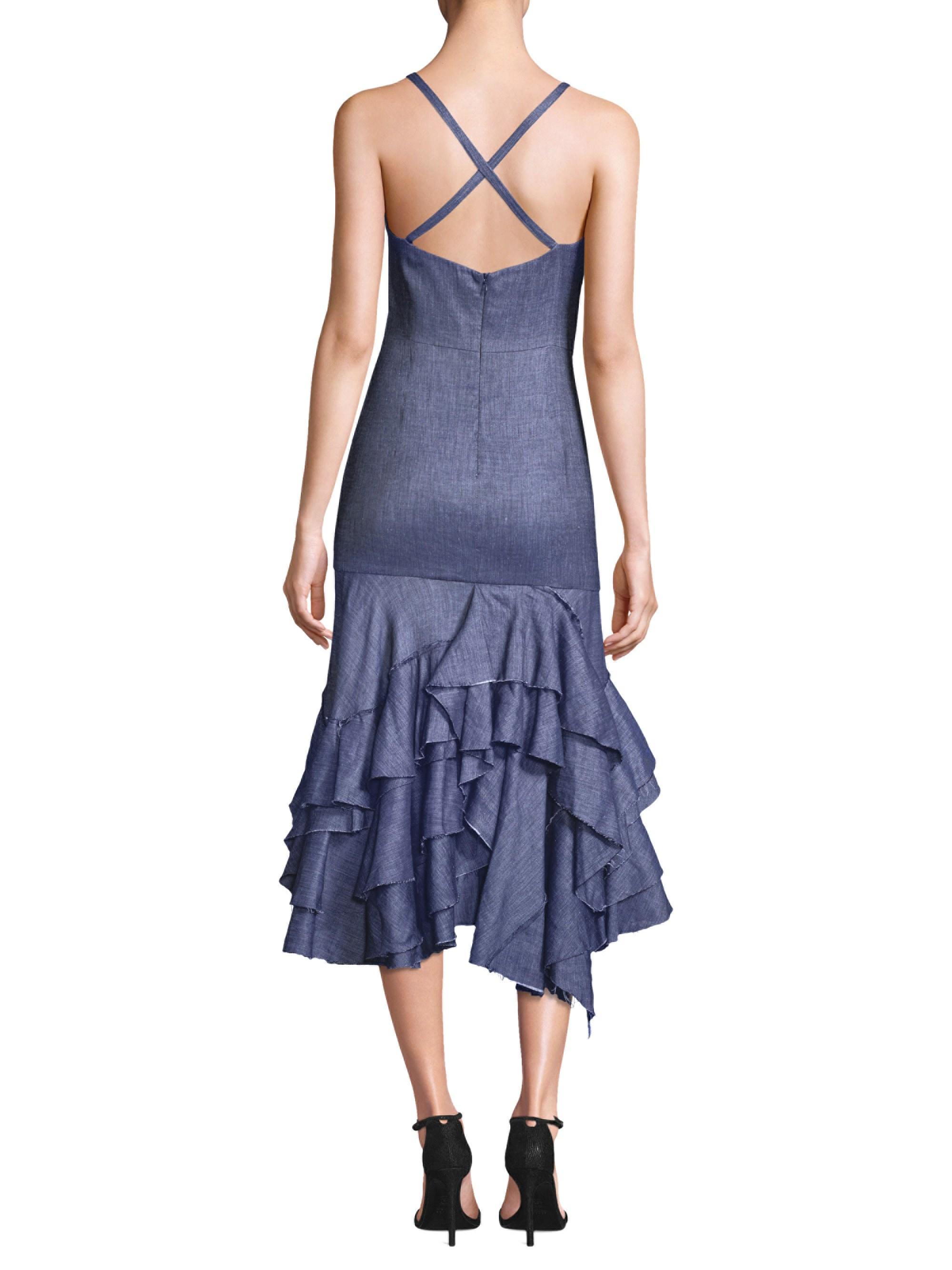 milly denim dress
