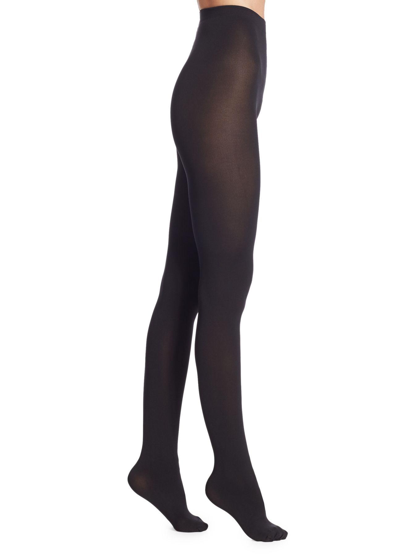 Wolford Synthetic Matte Opaque 80 Tights in Black Lyst