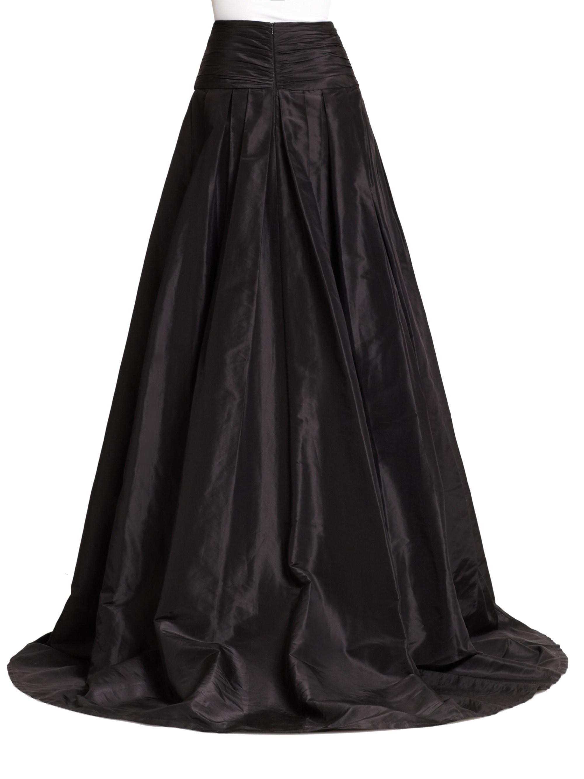 Carolina Herrera Women's Icon Collection Silk Cummerbund Ball Gown ...