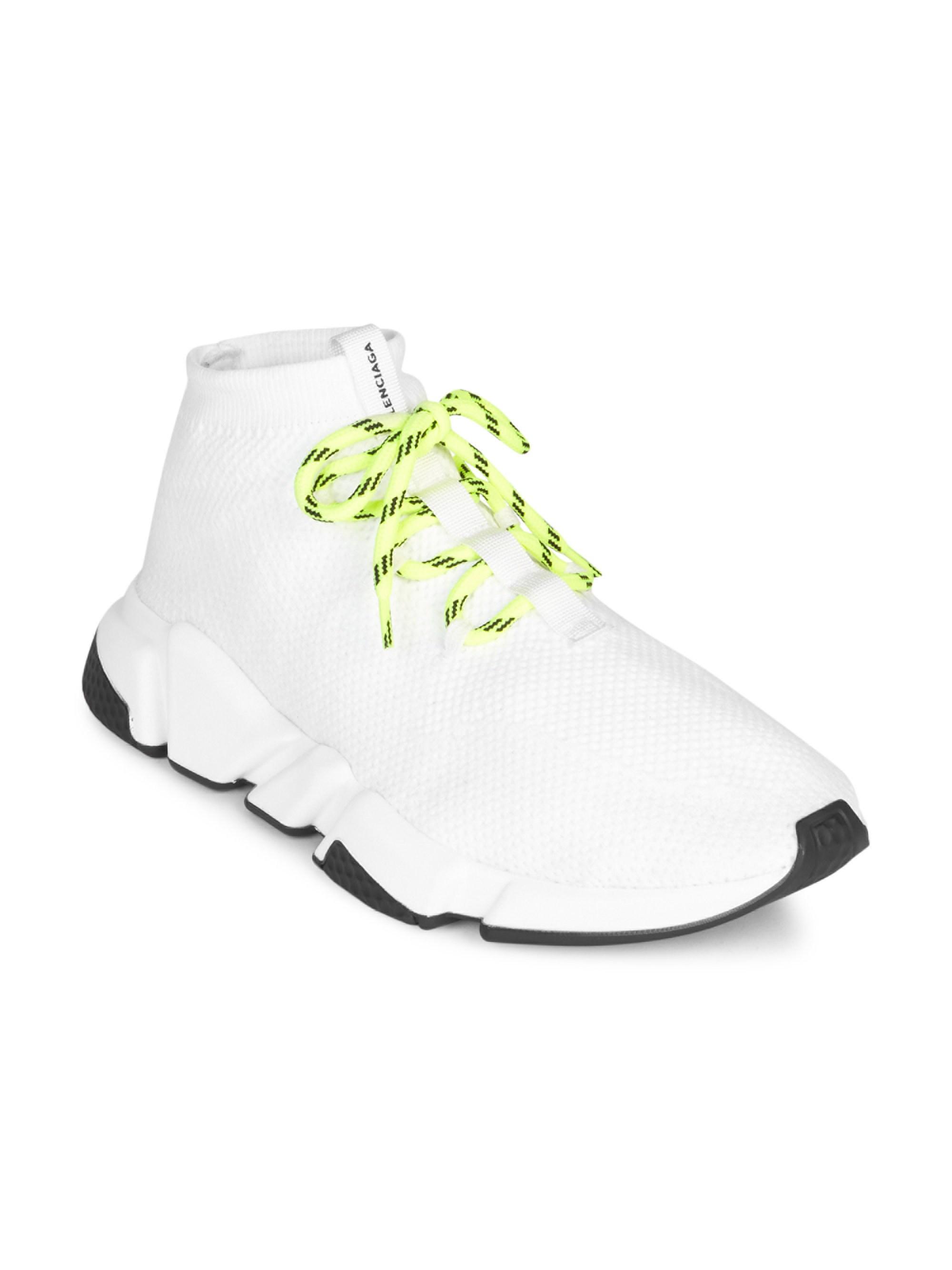 balenciaga sock sneakers white