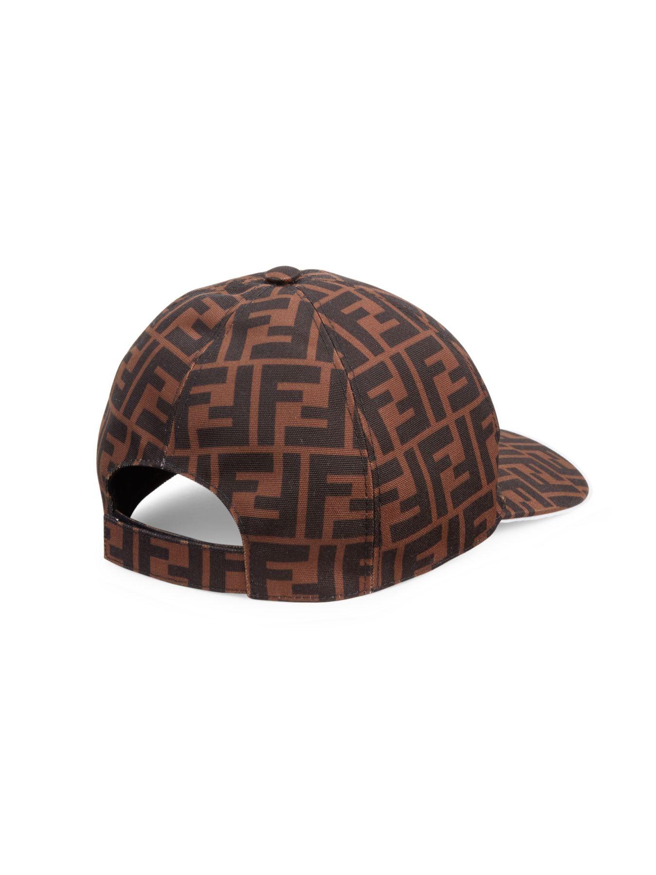 fendi logo hat