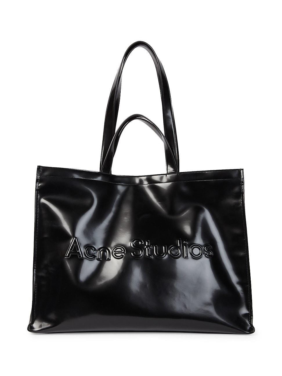 Acne Studios Logo Shopper Tote Bag in Black for Men | Lyst