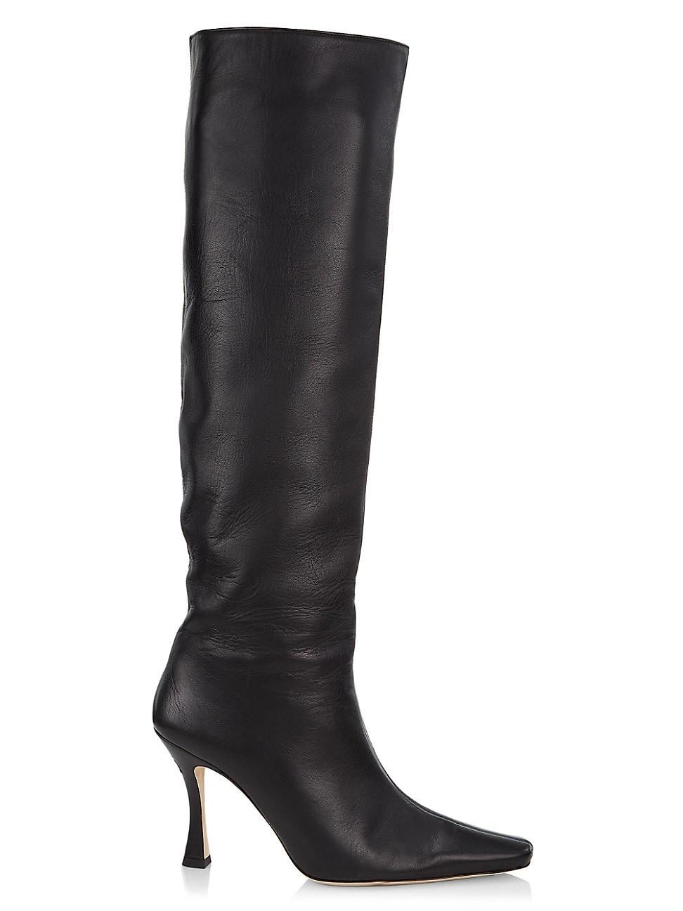 staud claud tall leather boots