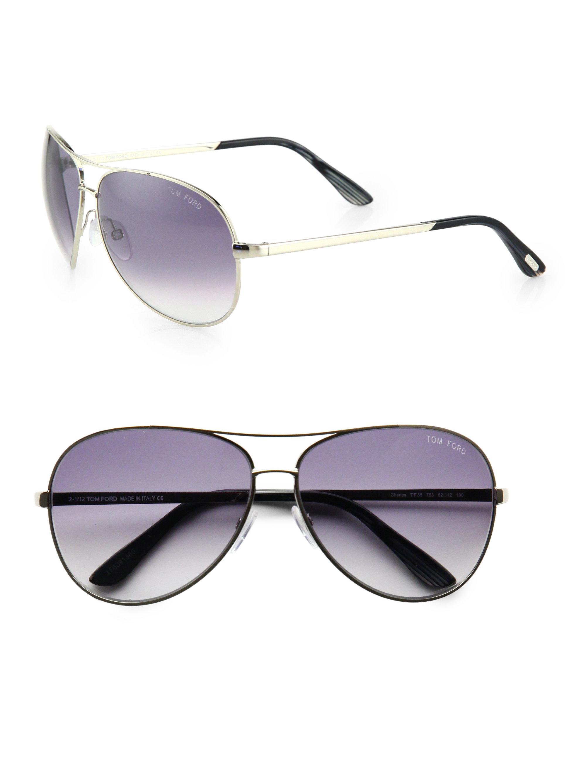 tom ford charles aviator sunglasses