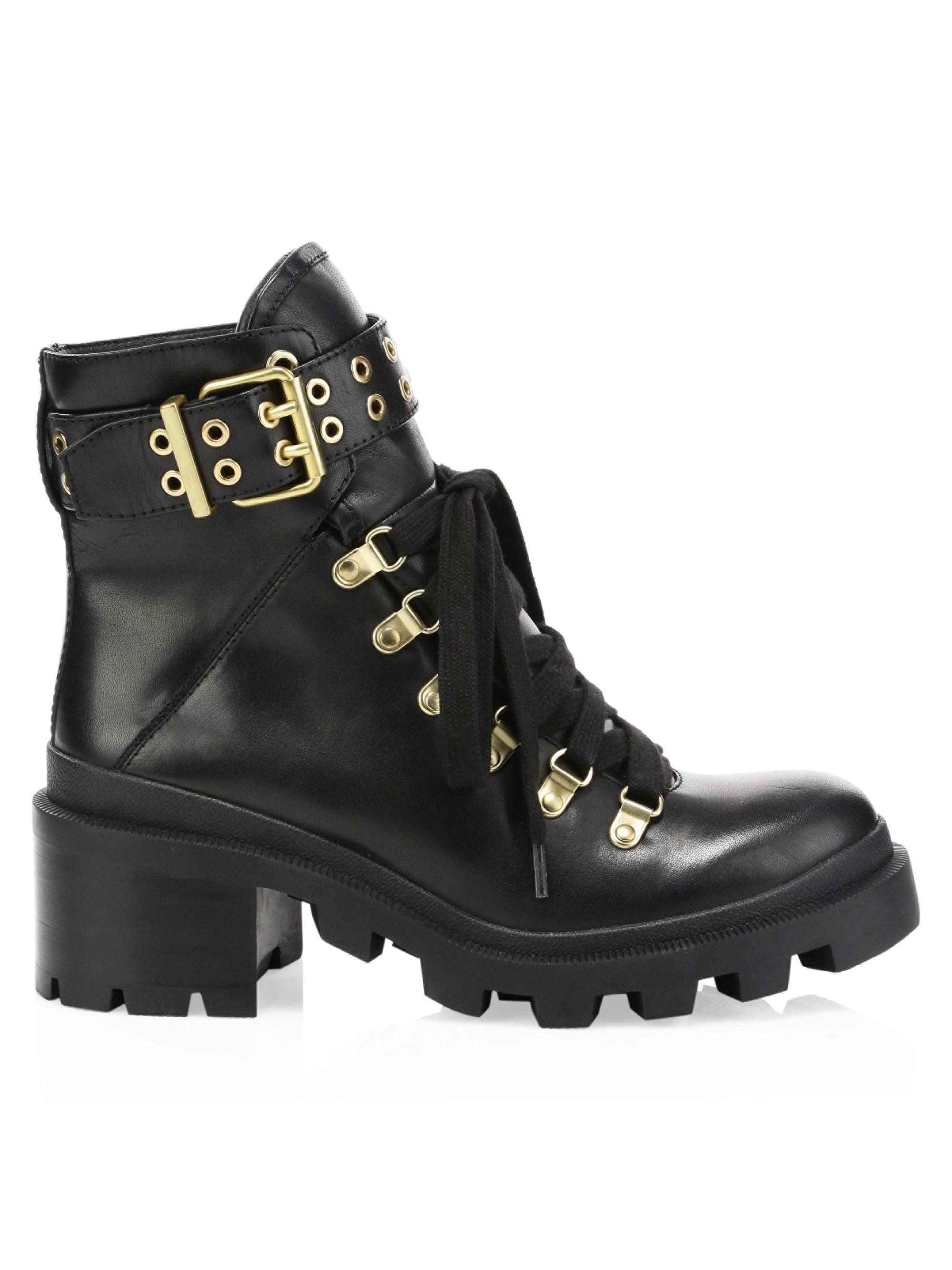 olivia croc embossed combat boot