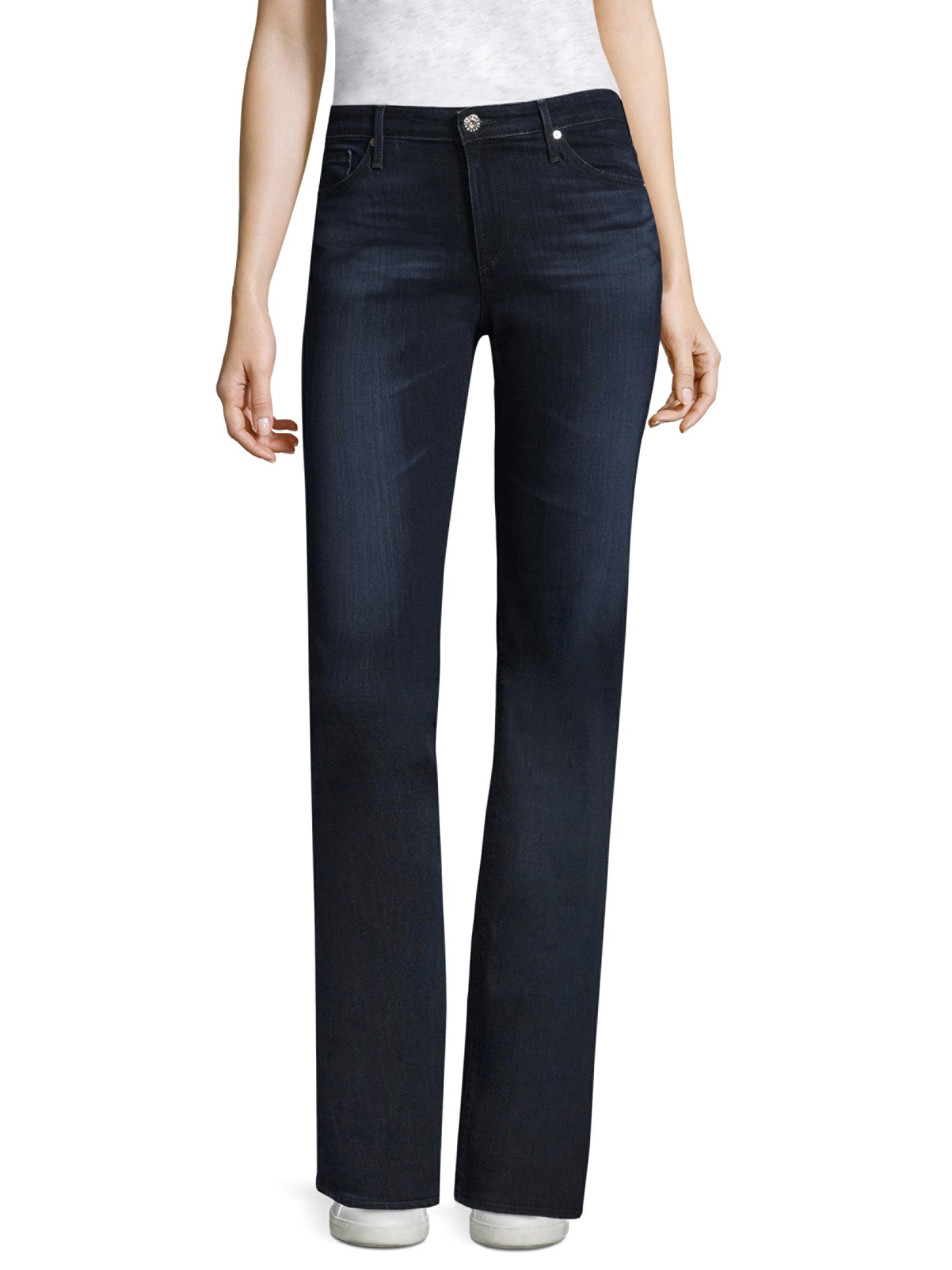 AG Jeans Angel Dark Wash Bootcut Jeans in Blue | Lyst