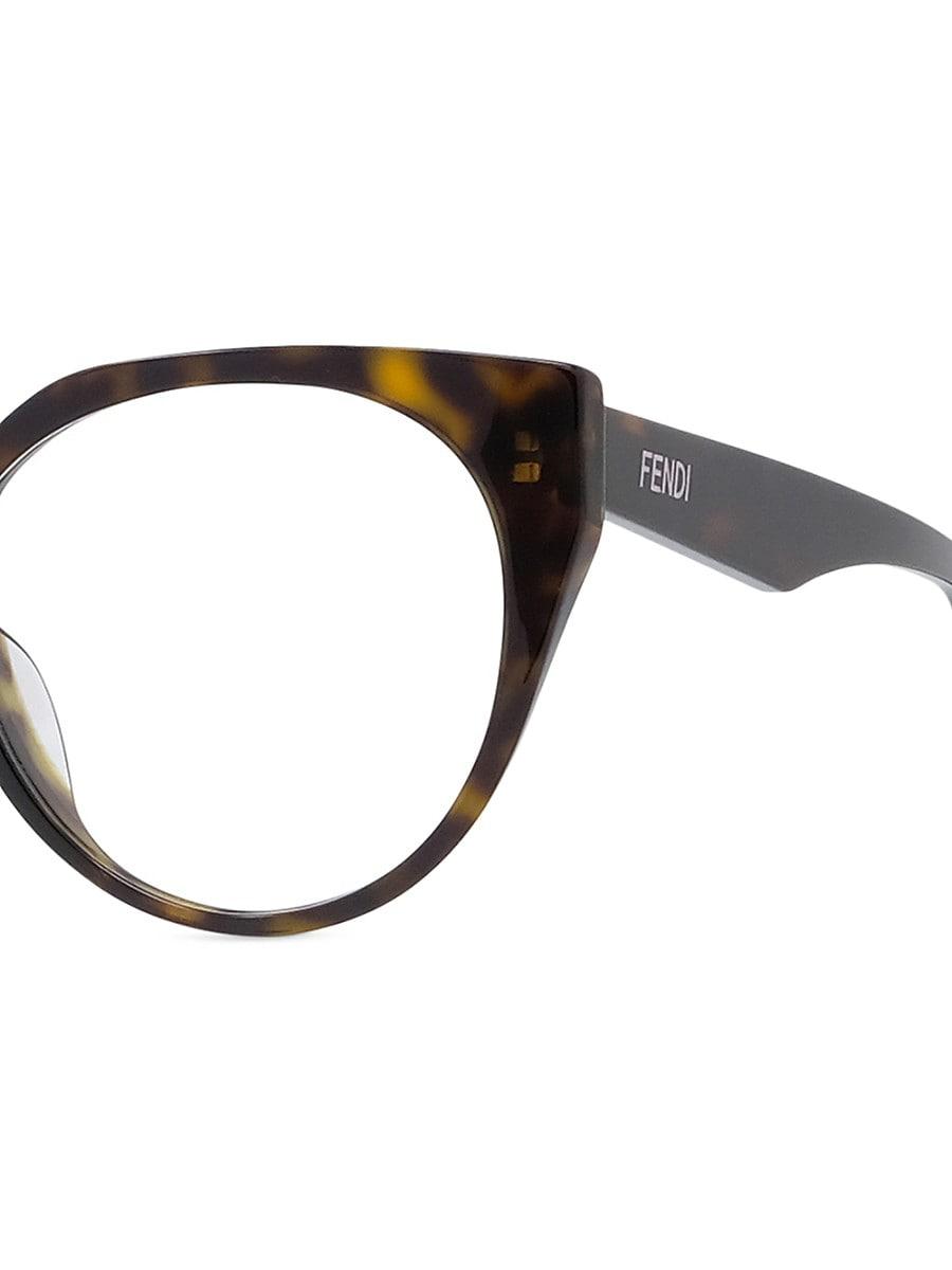 fendi round eyeglasses