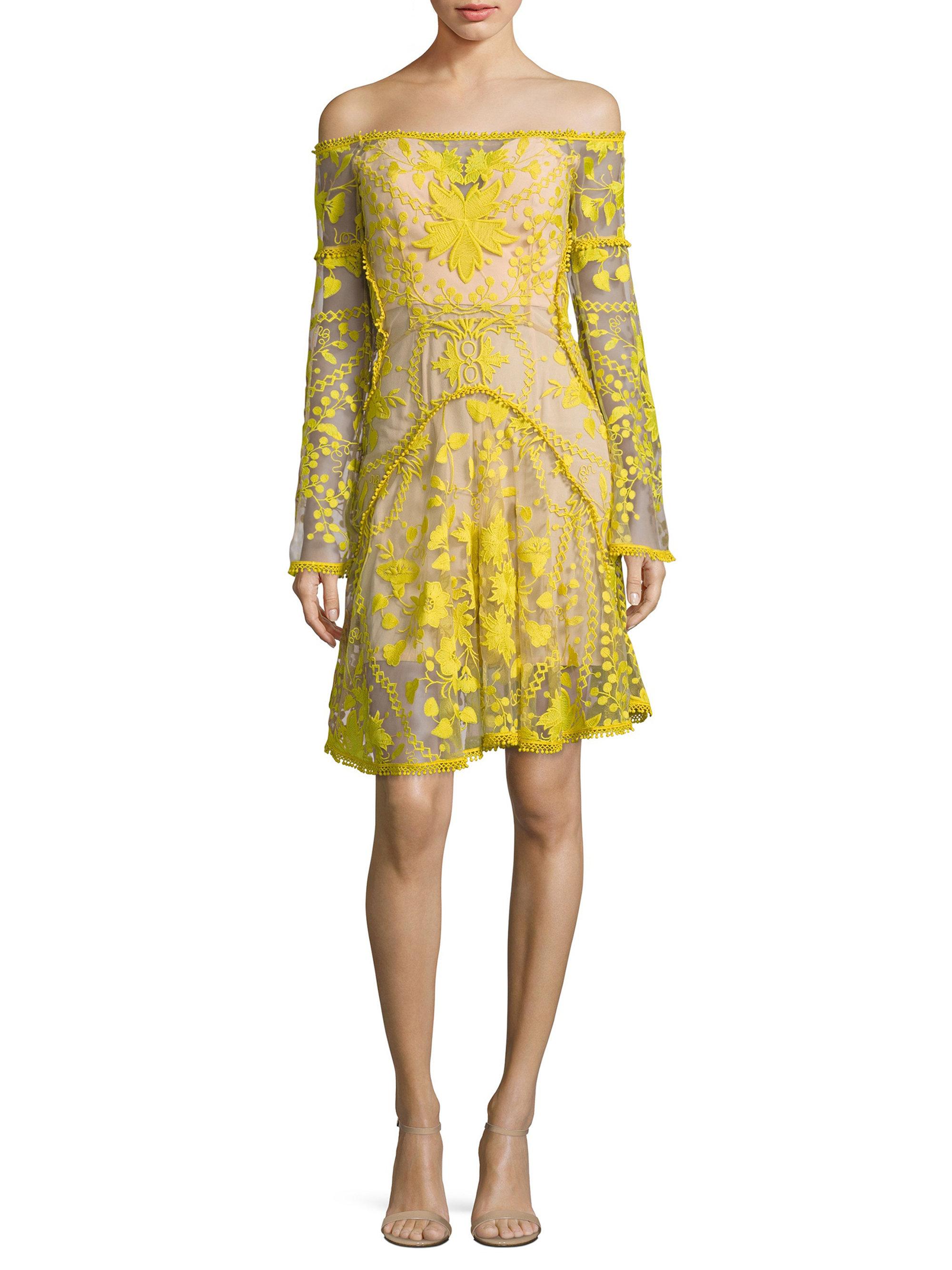 thurley yellow dress