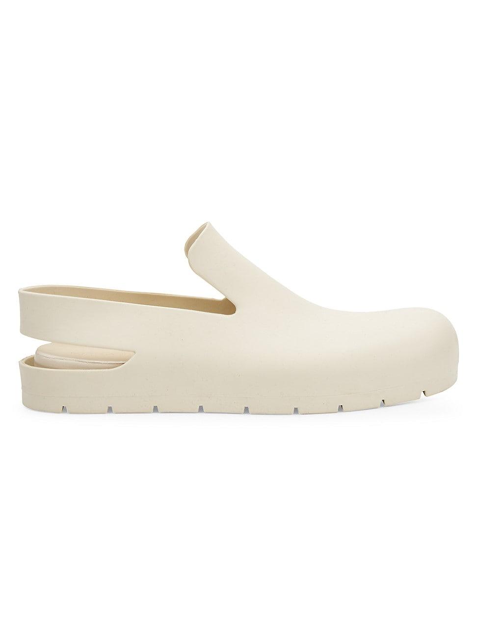 Bottega Veneta Rubber Puddle Sandals In White For Men Lyst