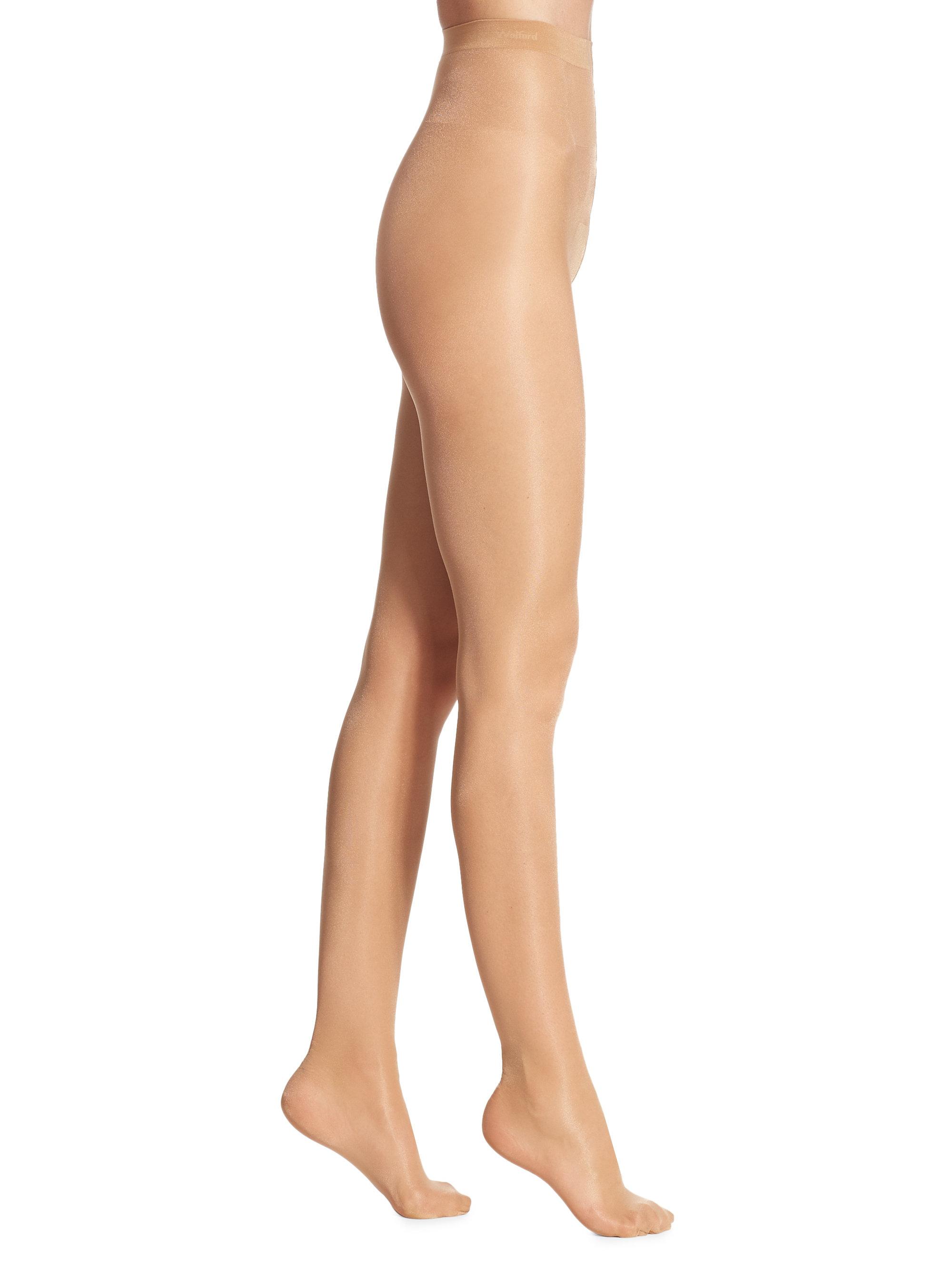 Wolford Satin Touch 20 Tights in Natural - Lyst