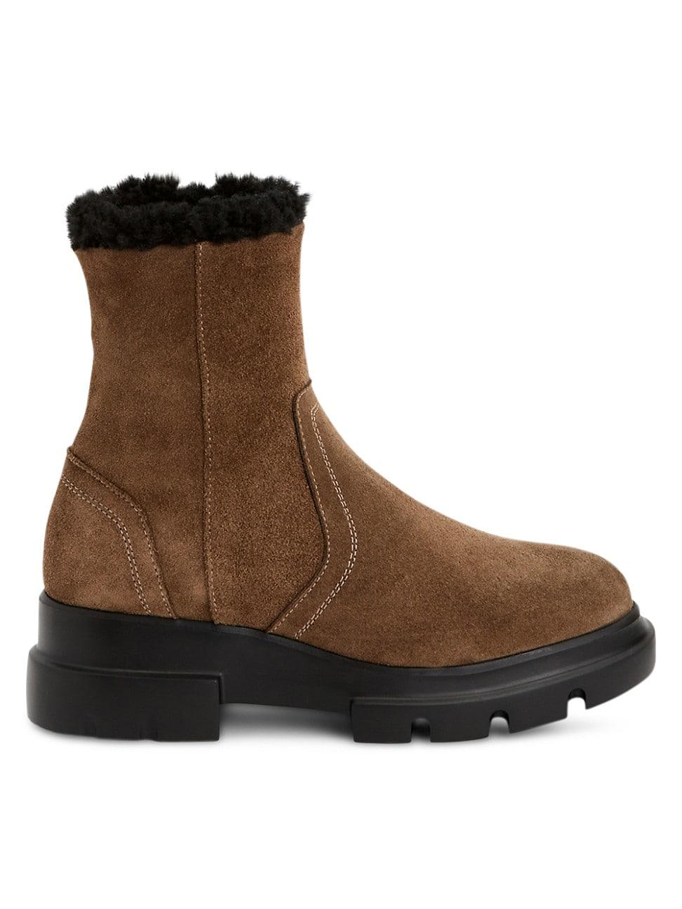 aquatalia shearling boots