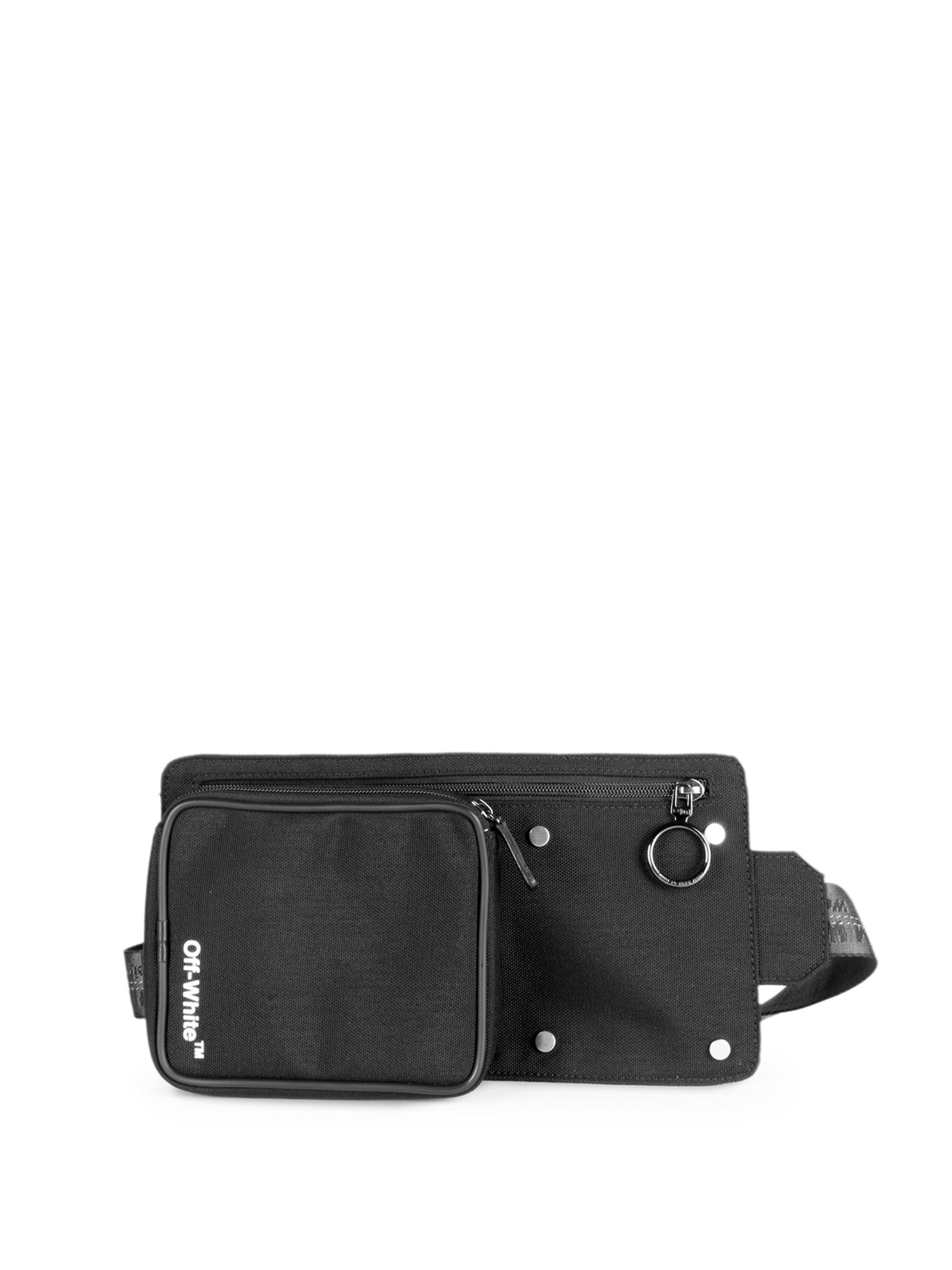 waist bags and bumbags Mens Bags Belt Bags Off-White c/o Virgil Abloh Synthetic Black Nylon Belt Bag for Men 