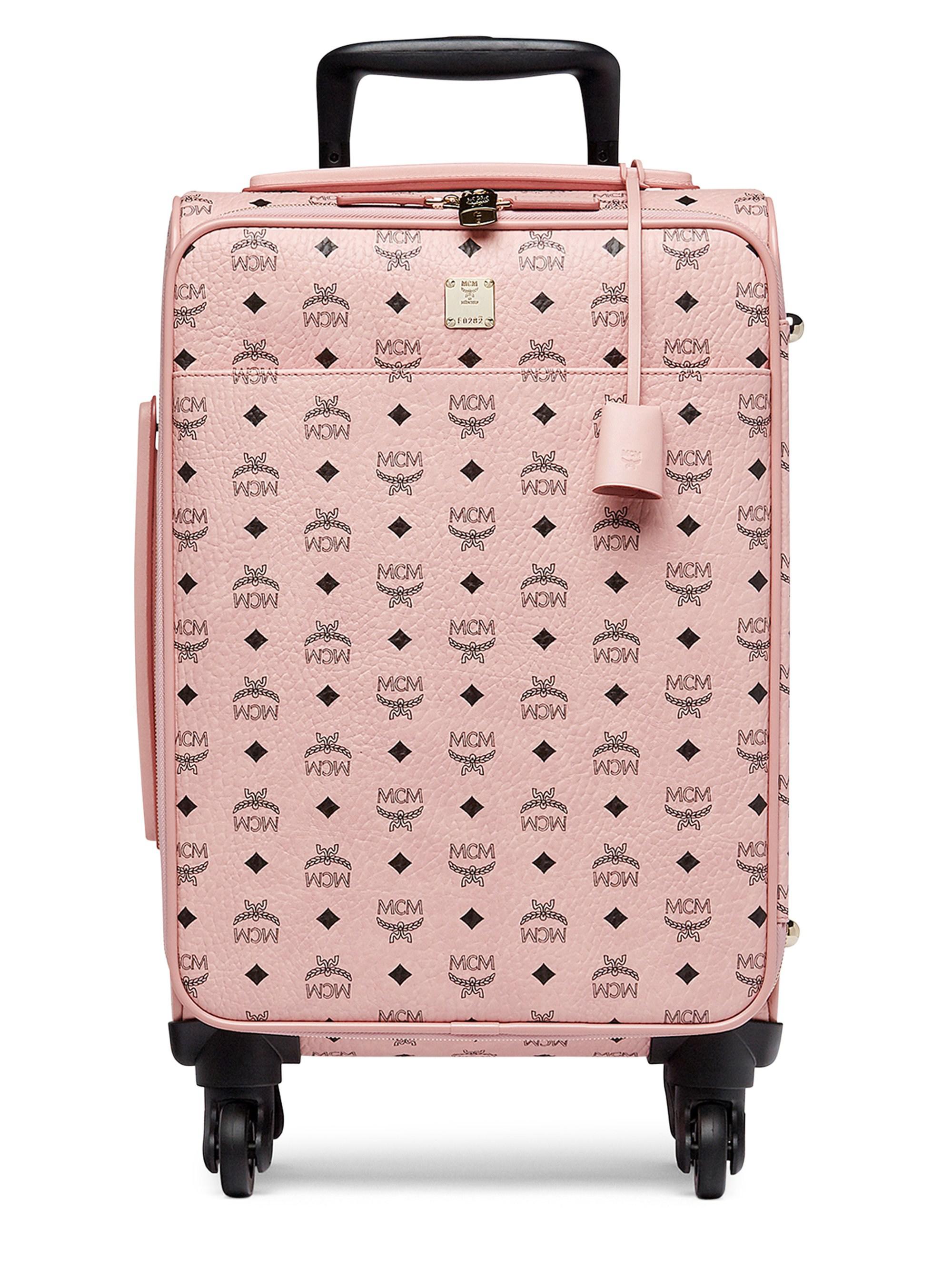 Soft pink suitcase Outlet