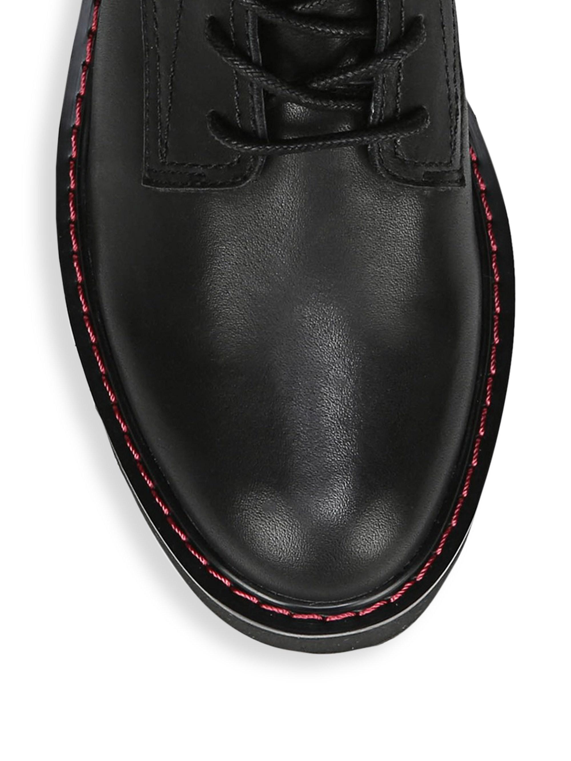 diane von furstenberg combat boots