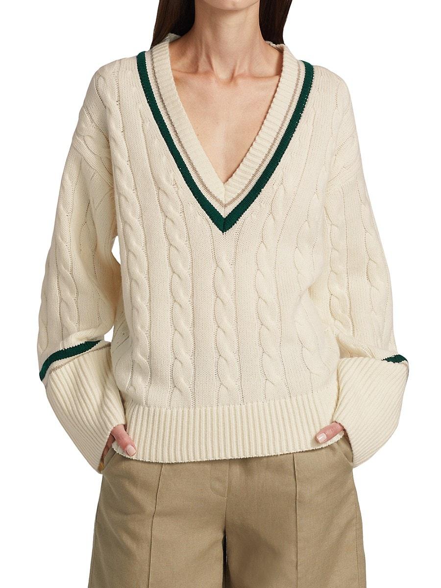 Cashmere Cable-knit Sweater 