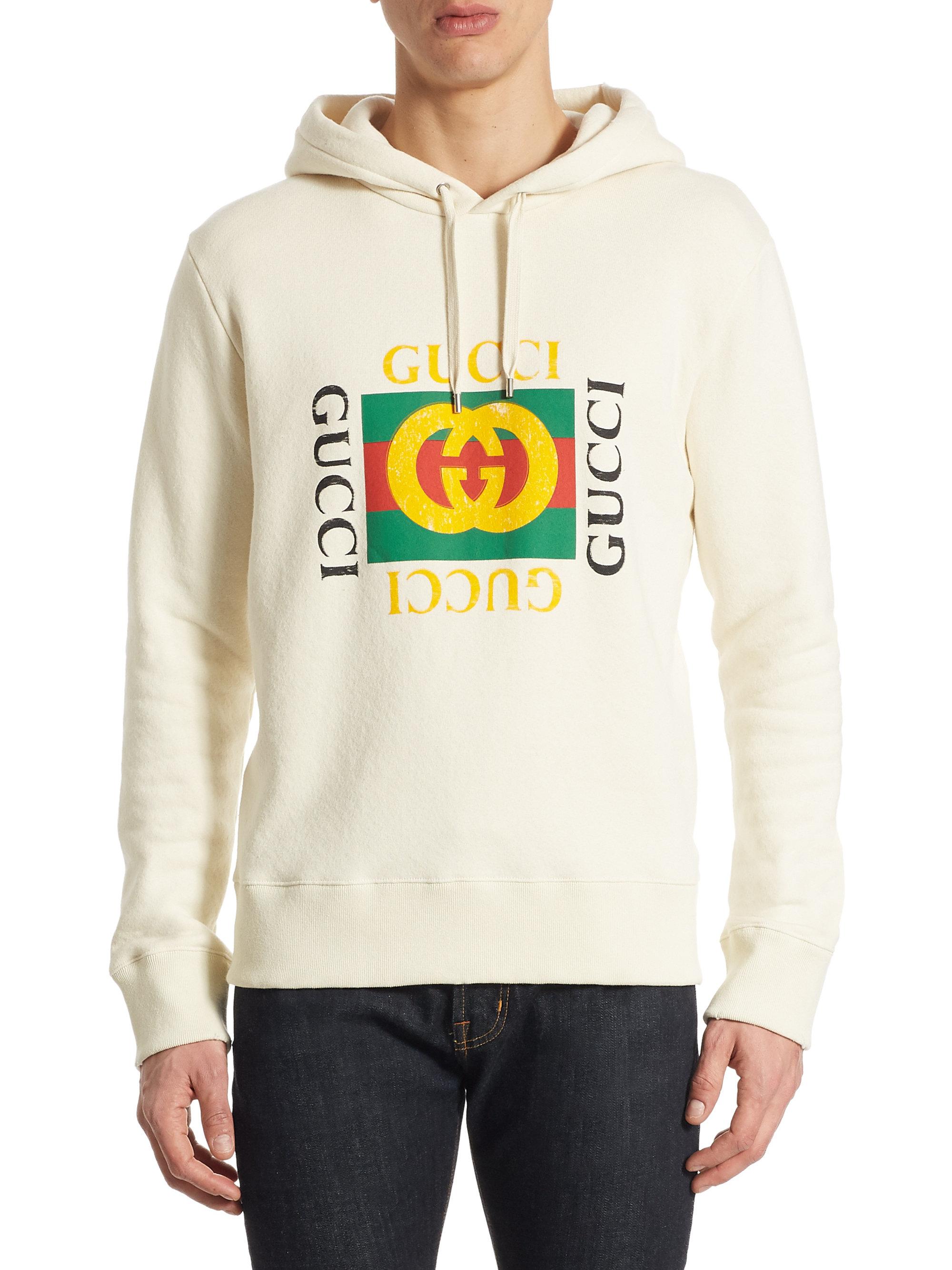 cream gucci sweatshirt