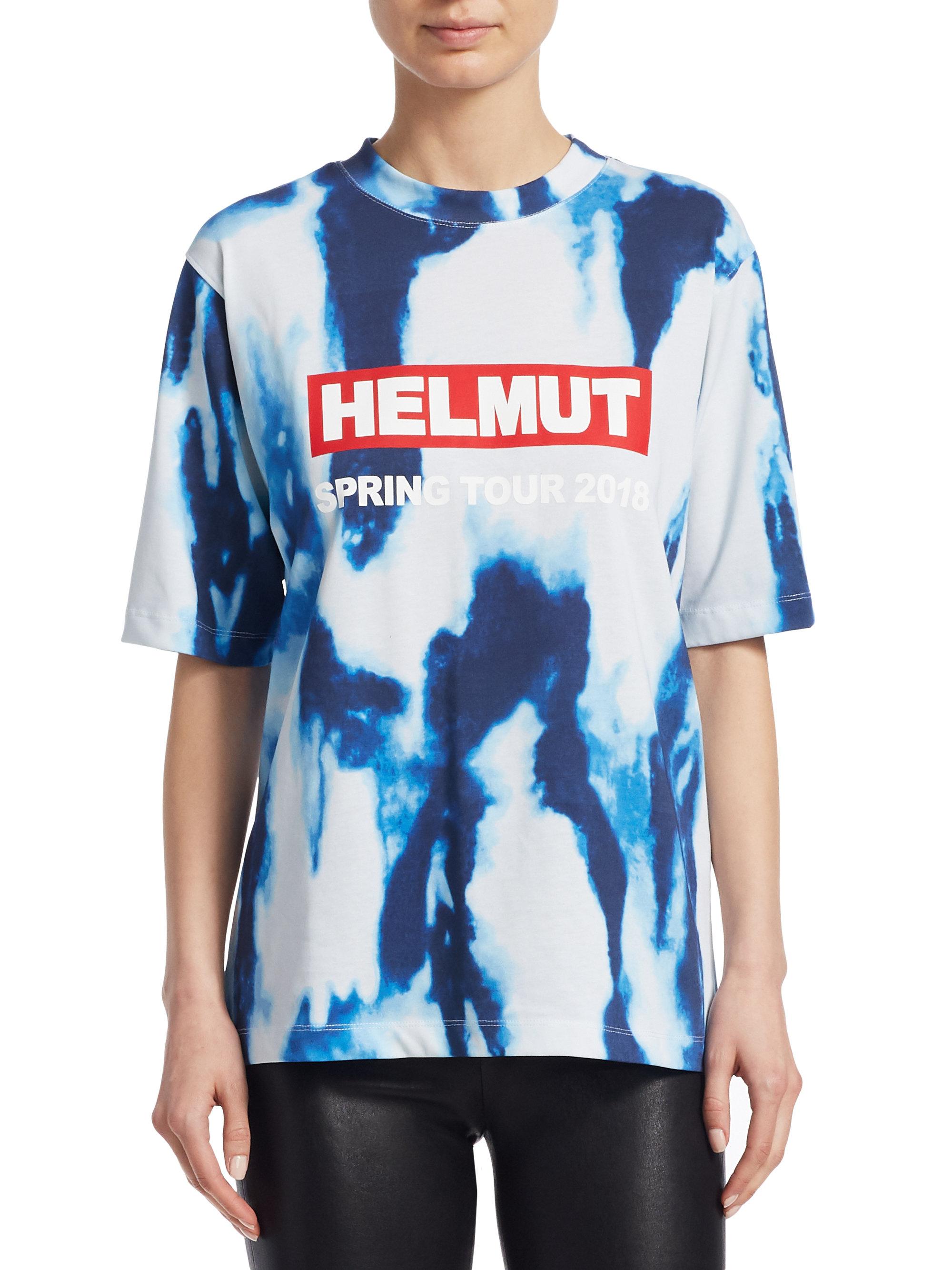 helmut lang tie dye hoodie