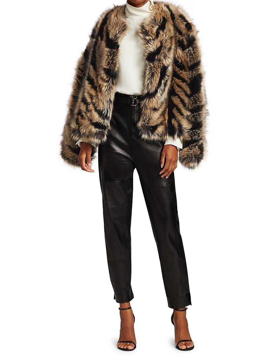st john fur coat