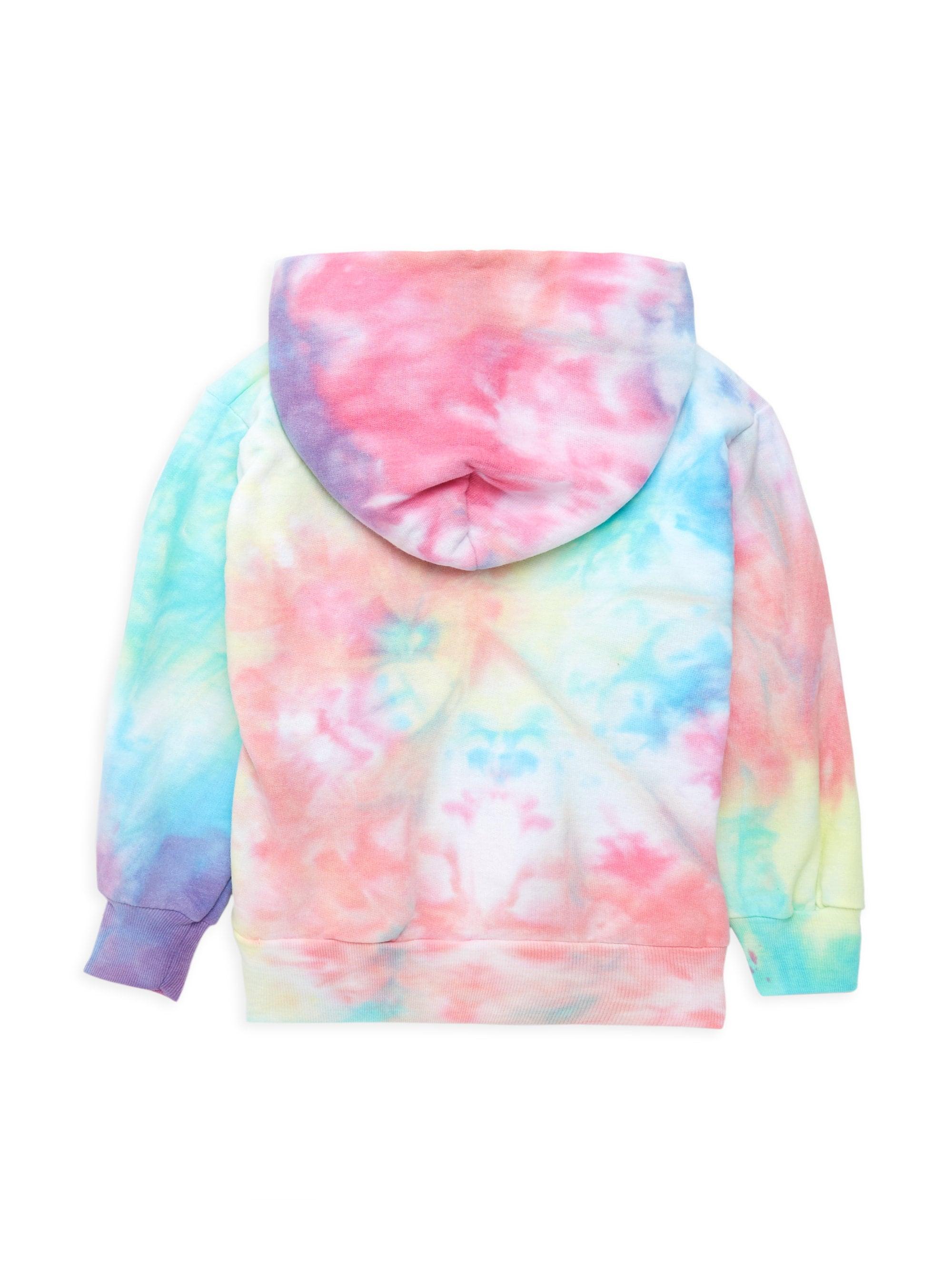 girlies tie dye hoodie
