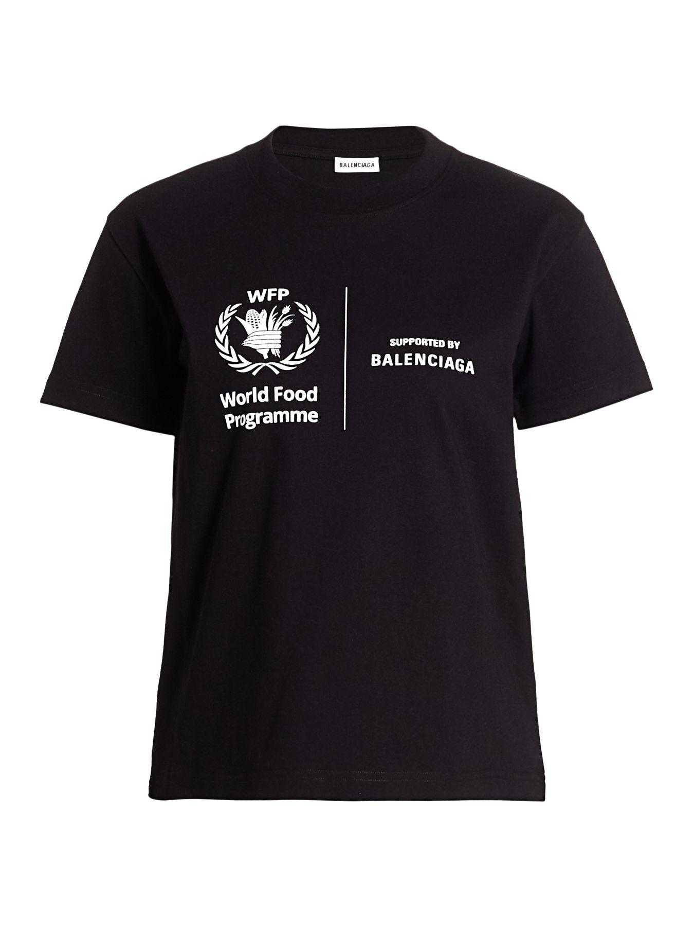 balenciaga worldwide t shirt