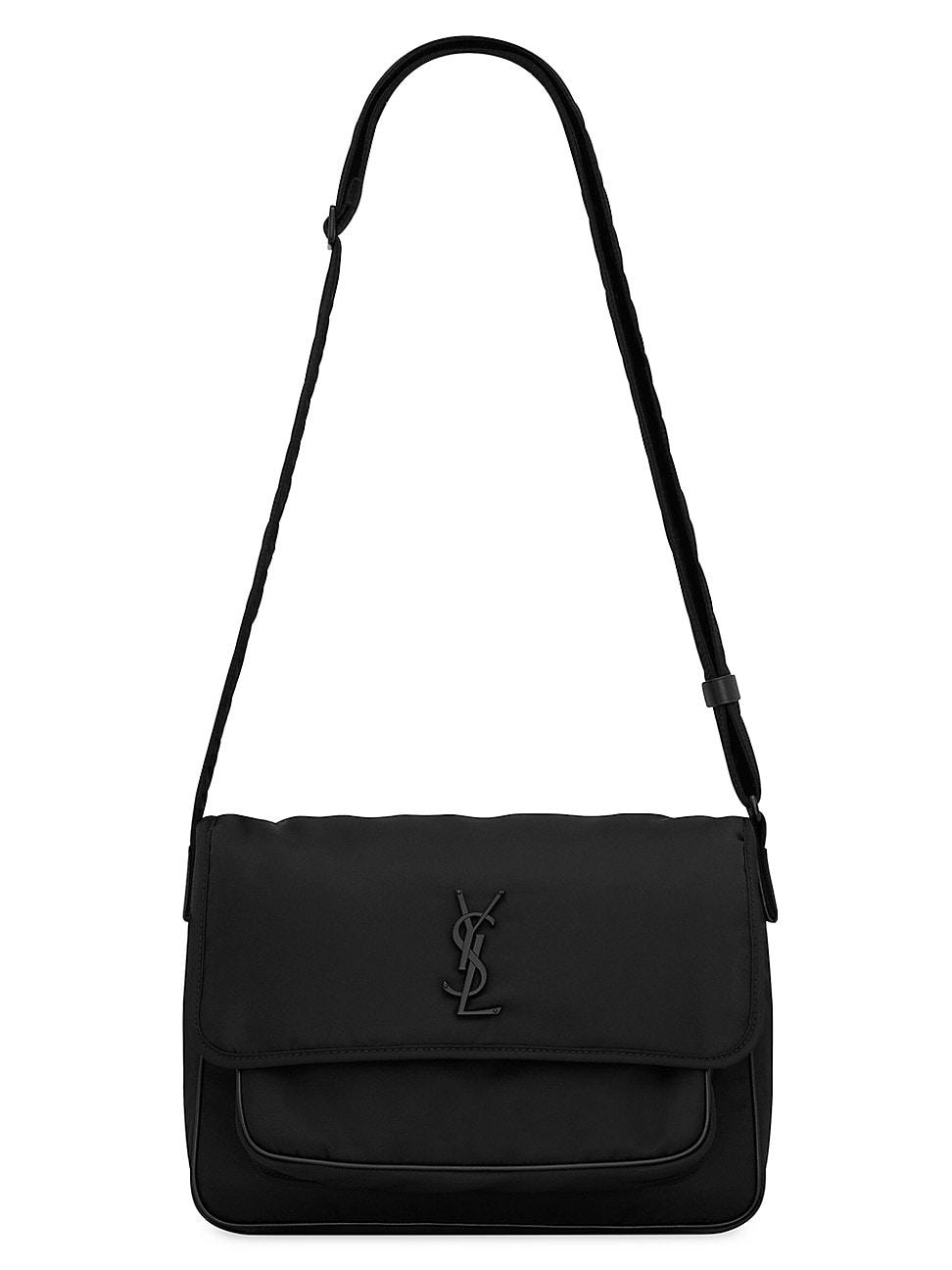 Saint Laurent Niki Messenger Bag In Econylon in Black for Men Lyst