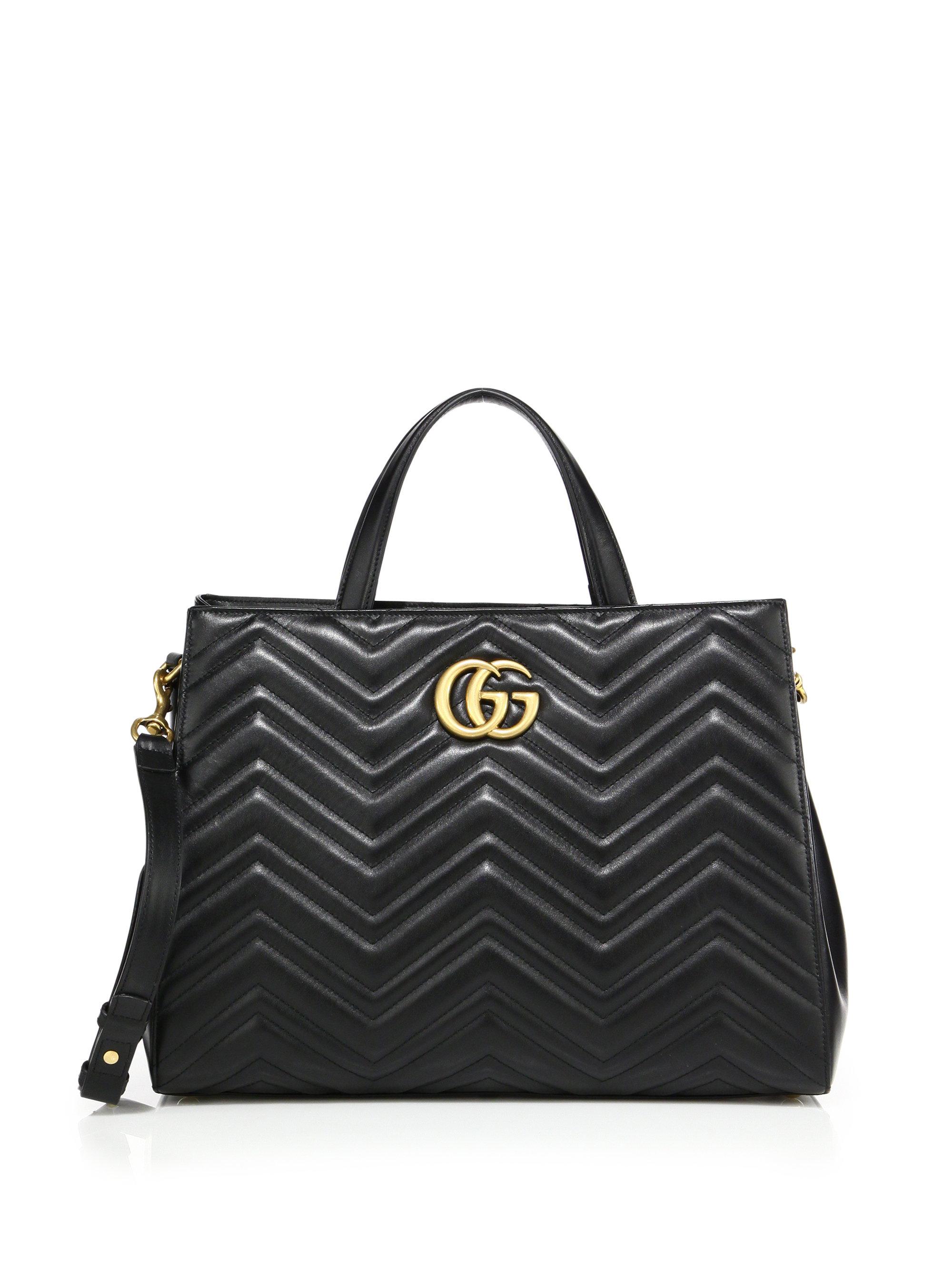 Gucci Gg 2.0 Marmont Matelasse Leather 