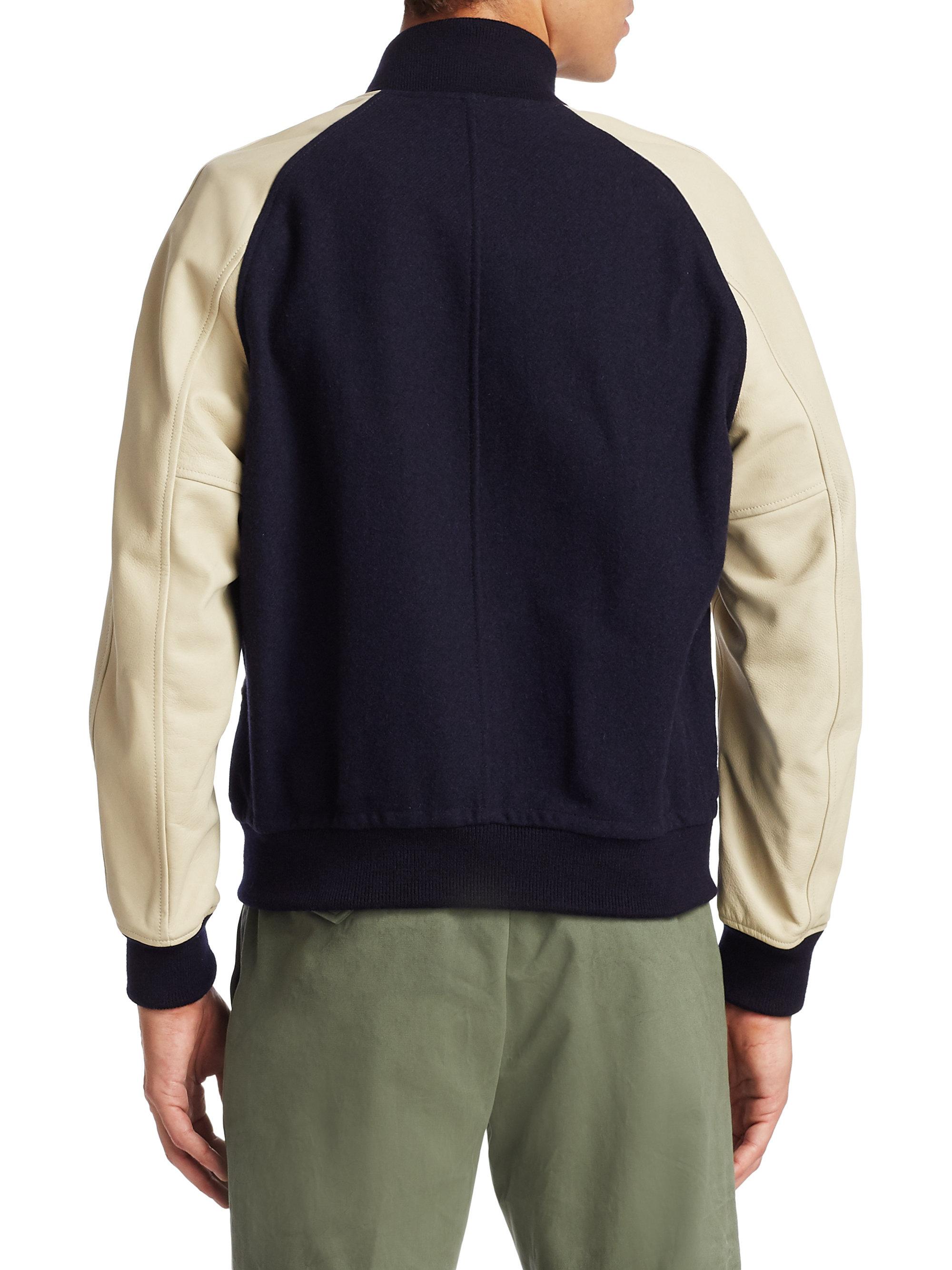 maverick varsity jacket