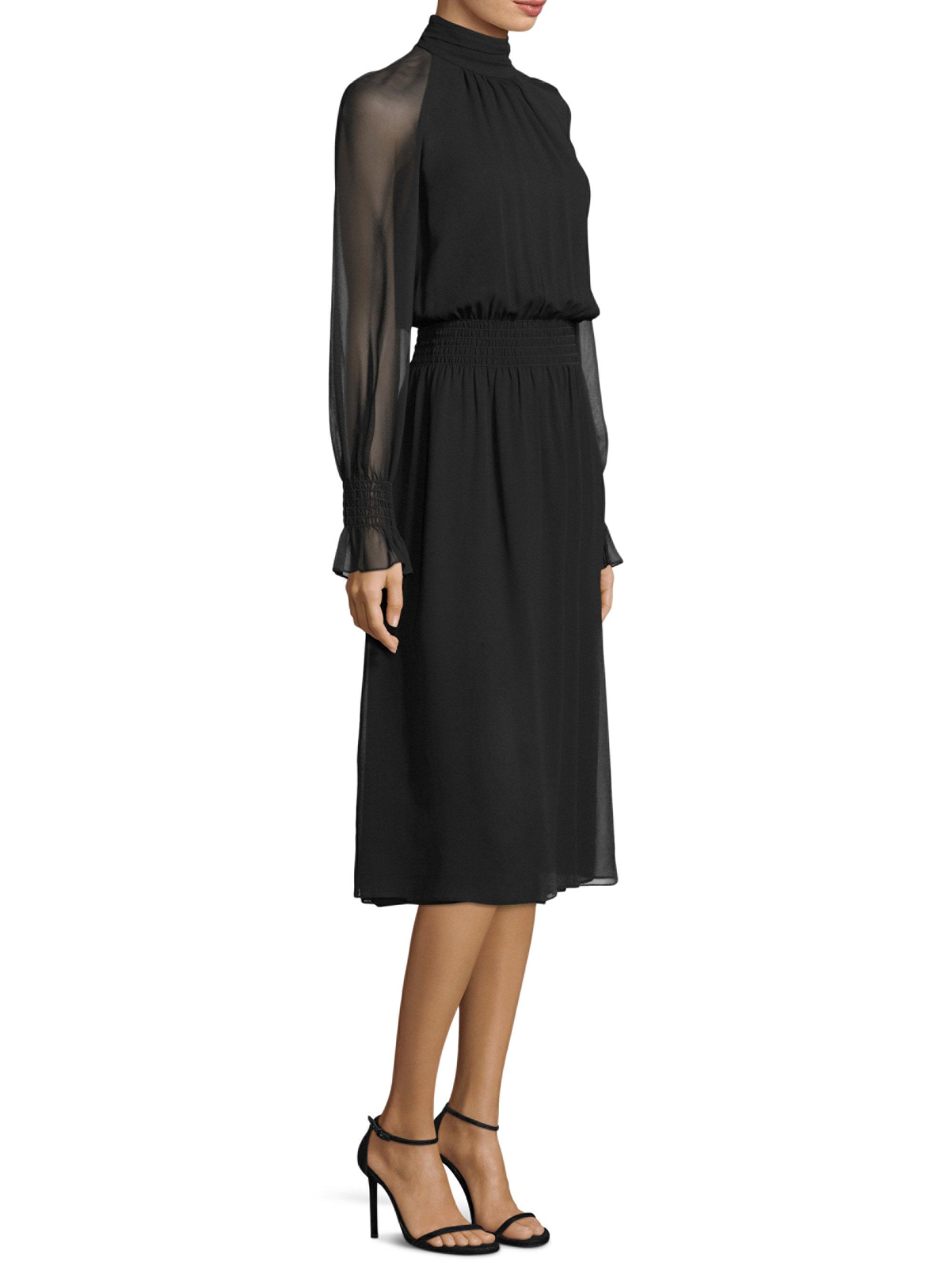tory burch black dress