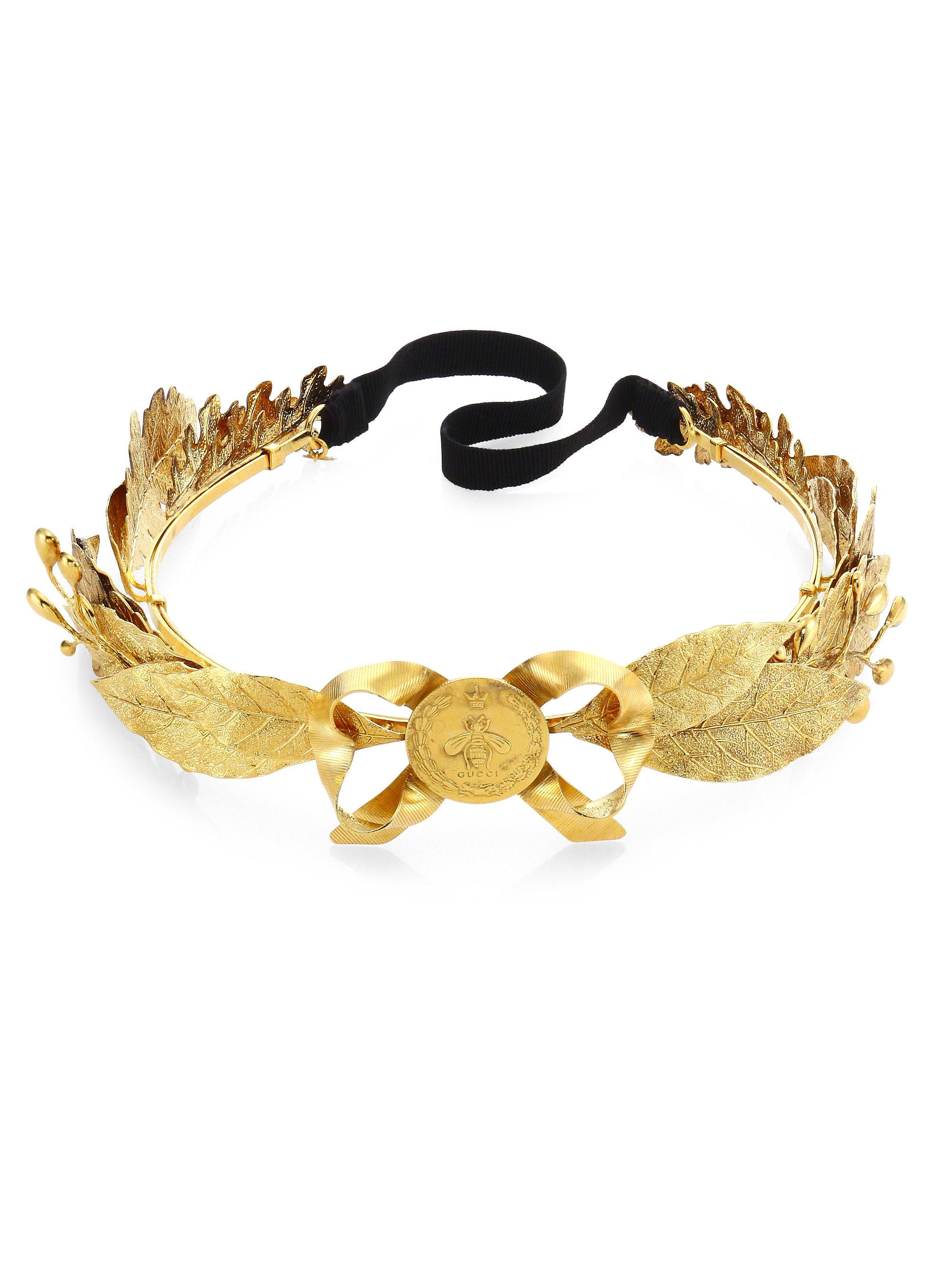 gucci gold headband