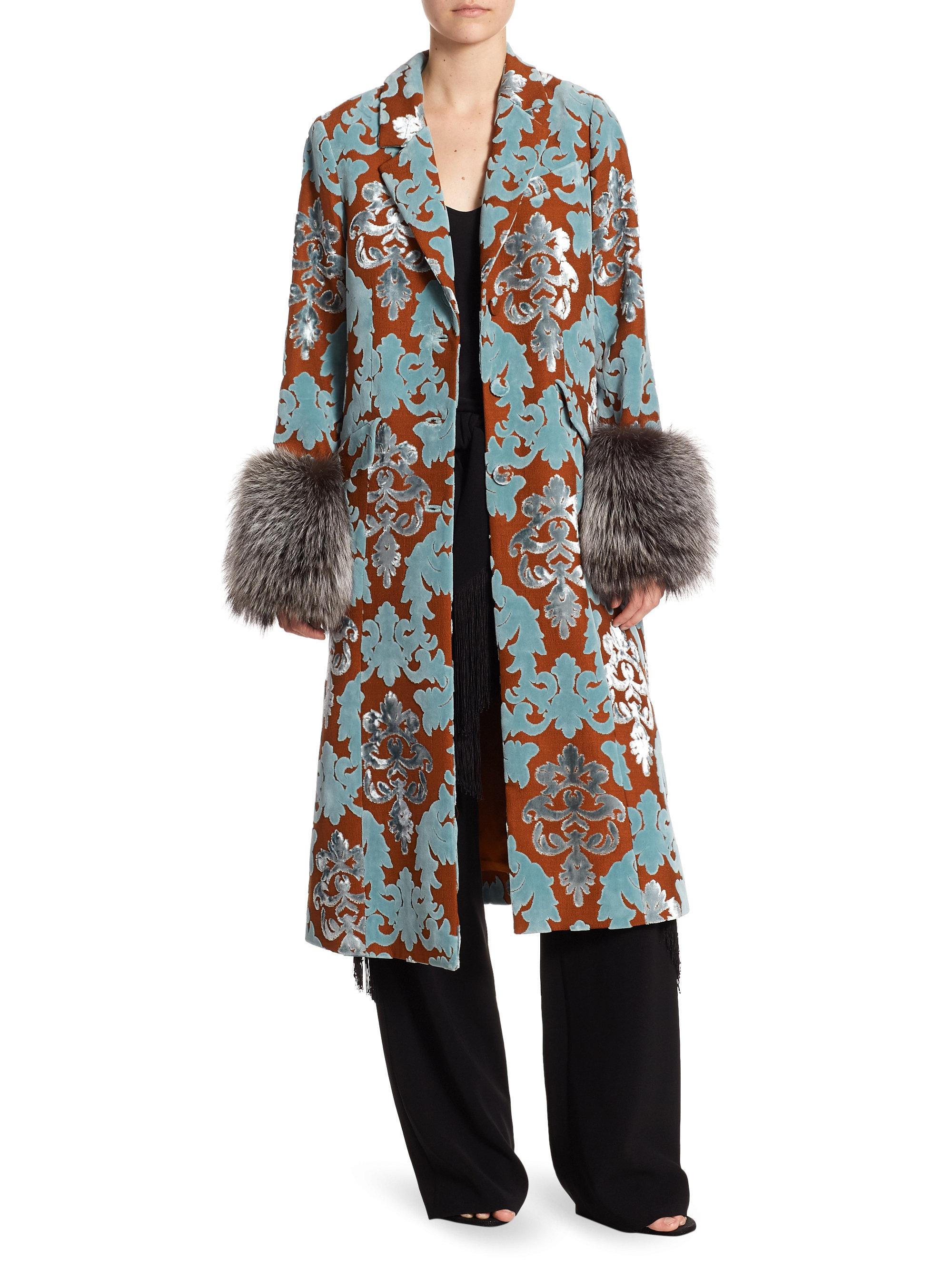 brocade coat