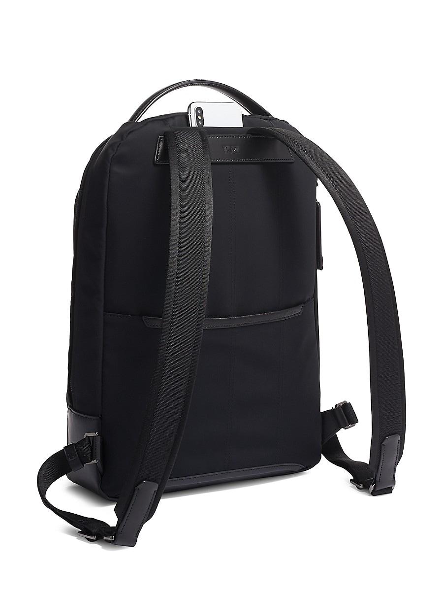 tumi harrison backpack leather
