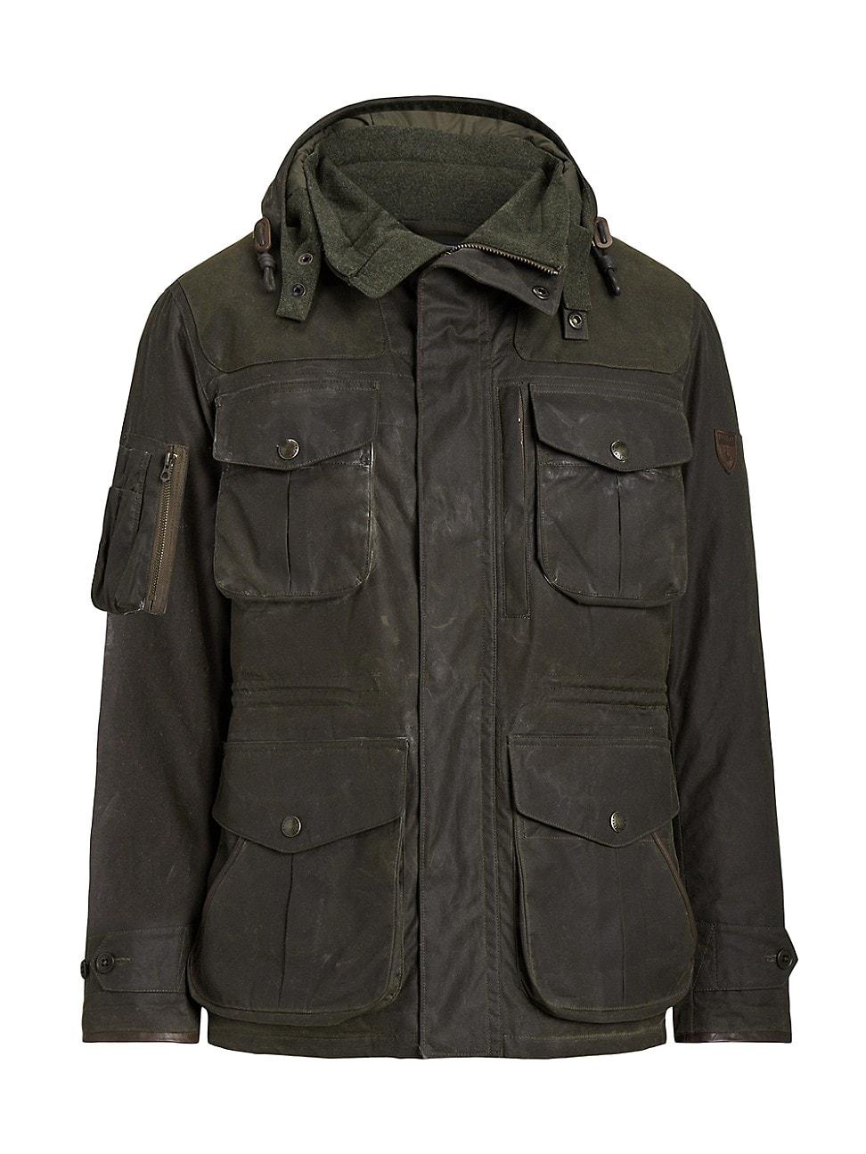 Polo Ralph Lauren Ashburn Hooded Down Field Jacket in Black for Men Lyst