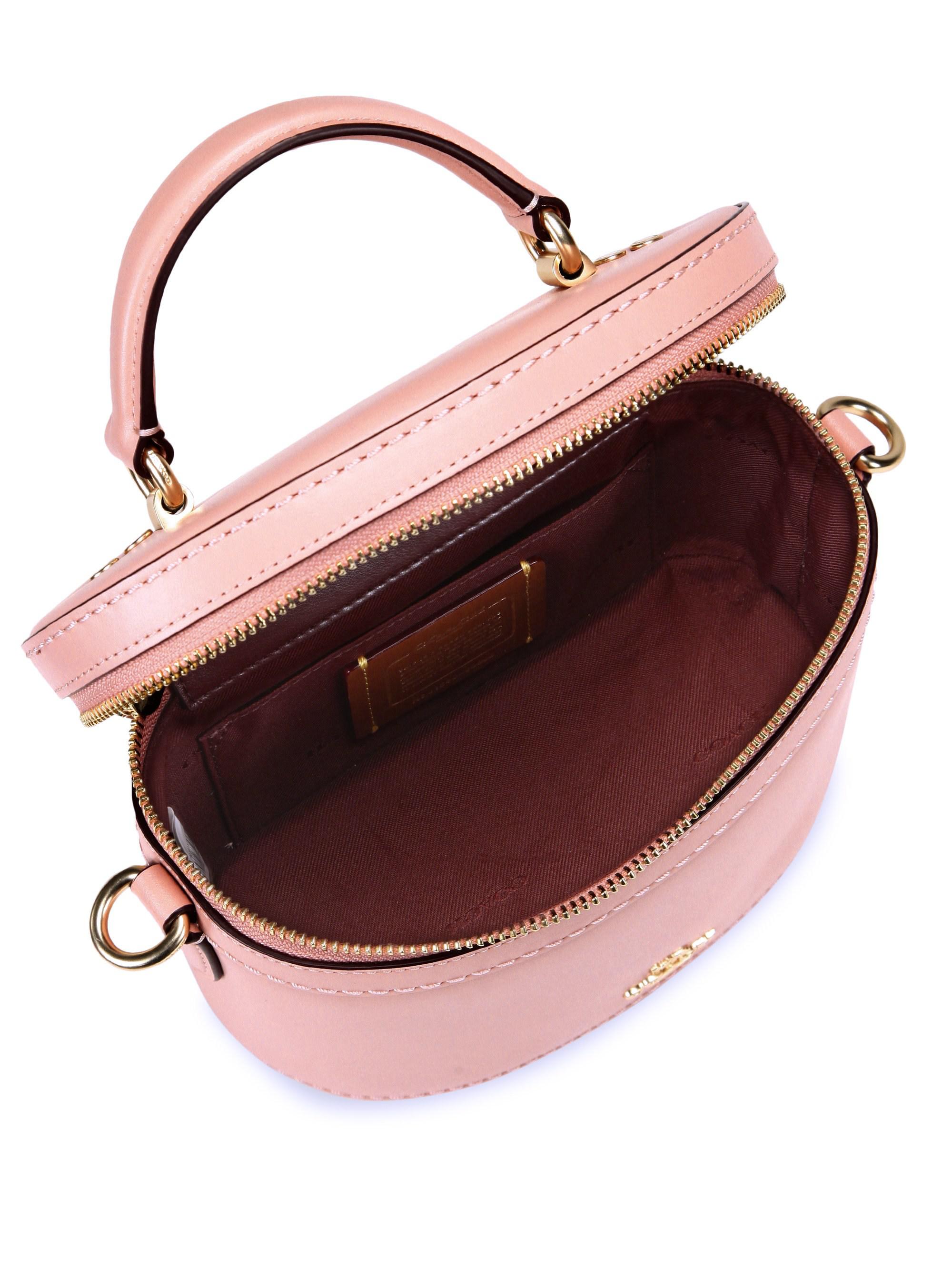 coach selena trail bag pink