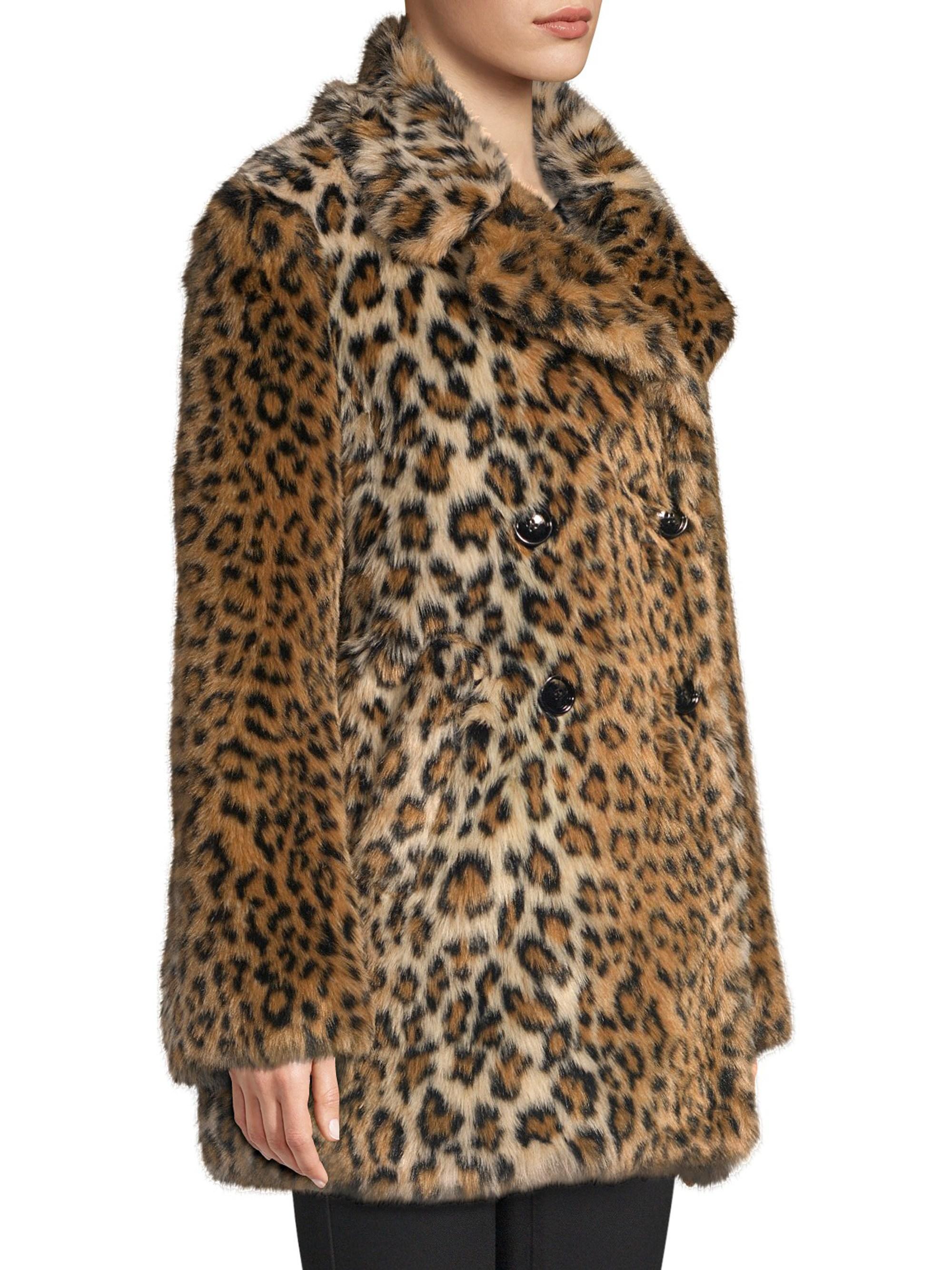 joie leopard coat