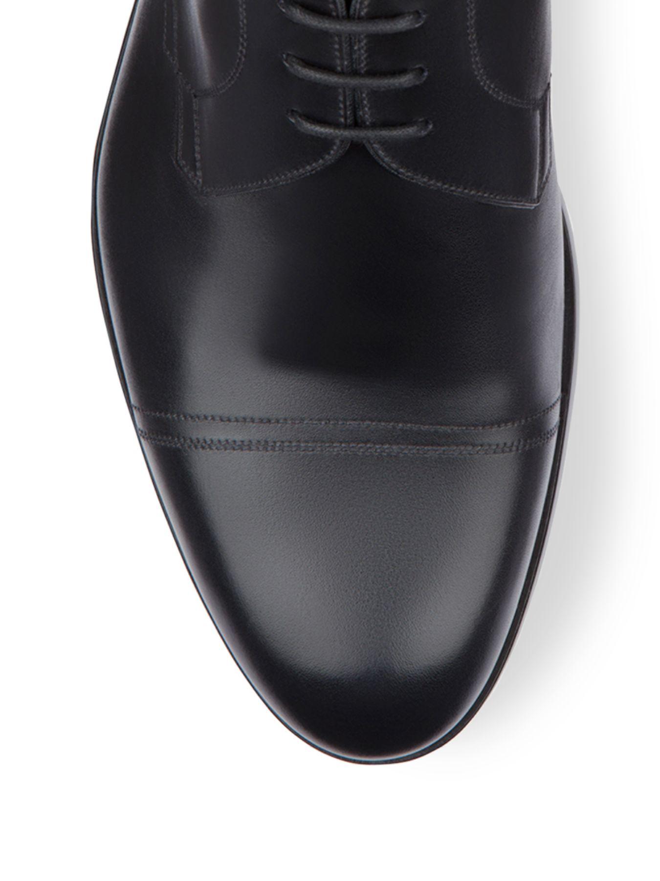 bally brustel leather derby shoes